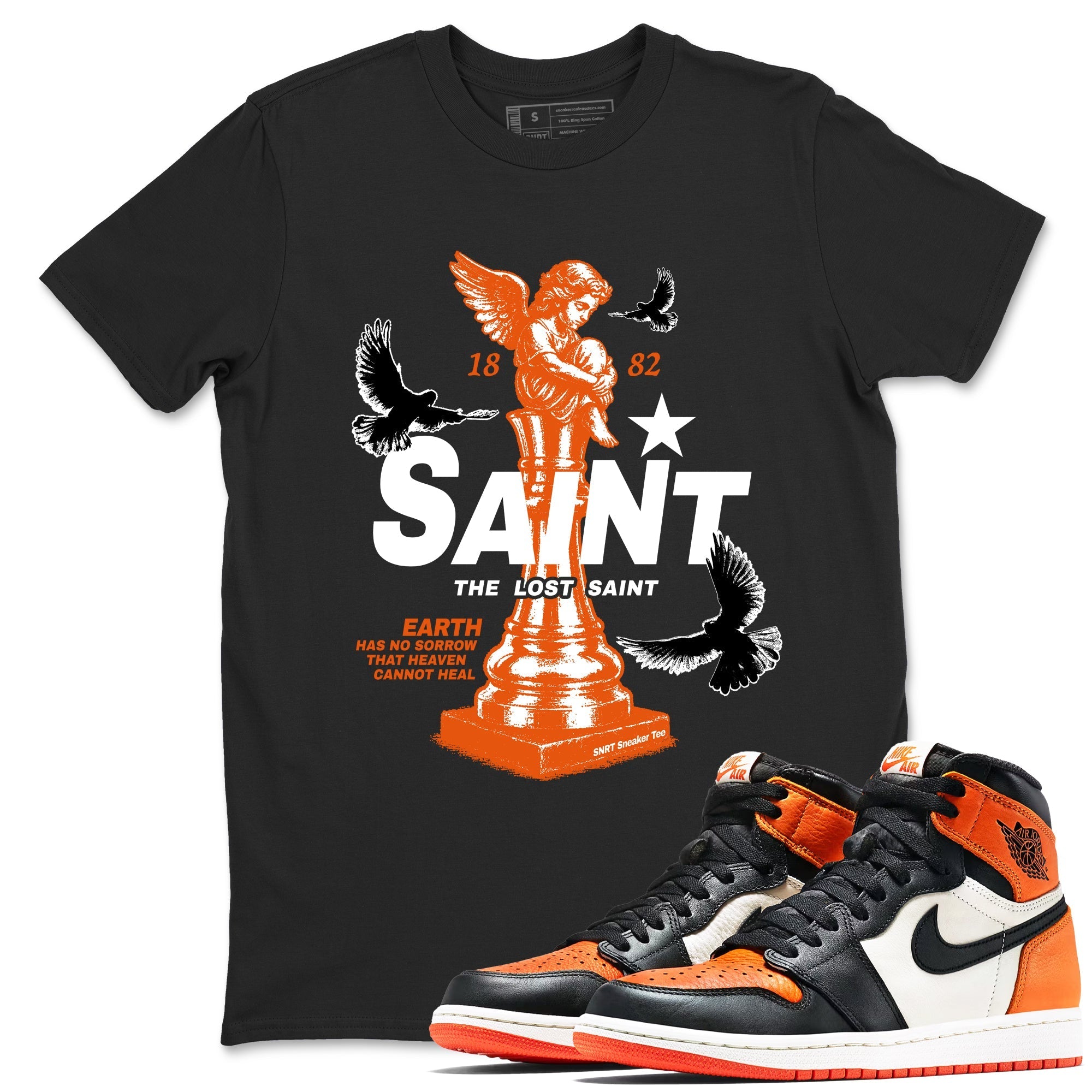 The Lost Saint snkmatch Tees - Air Jordan 1 Shattered Backboard