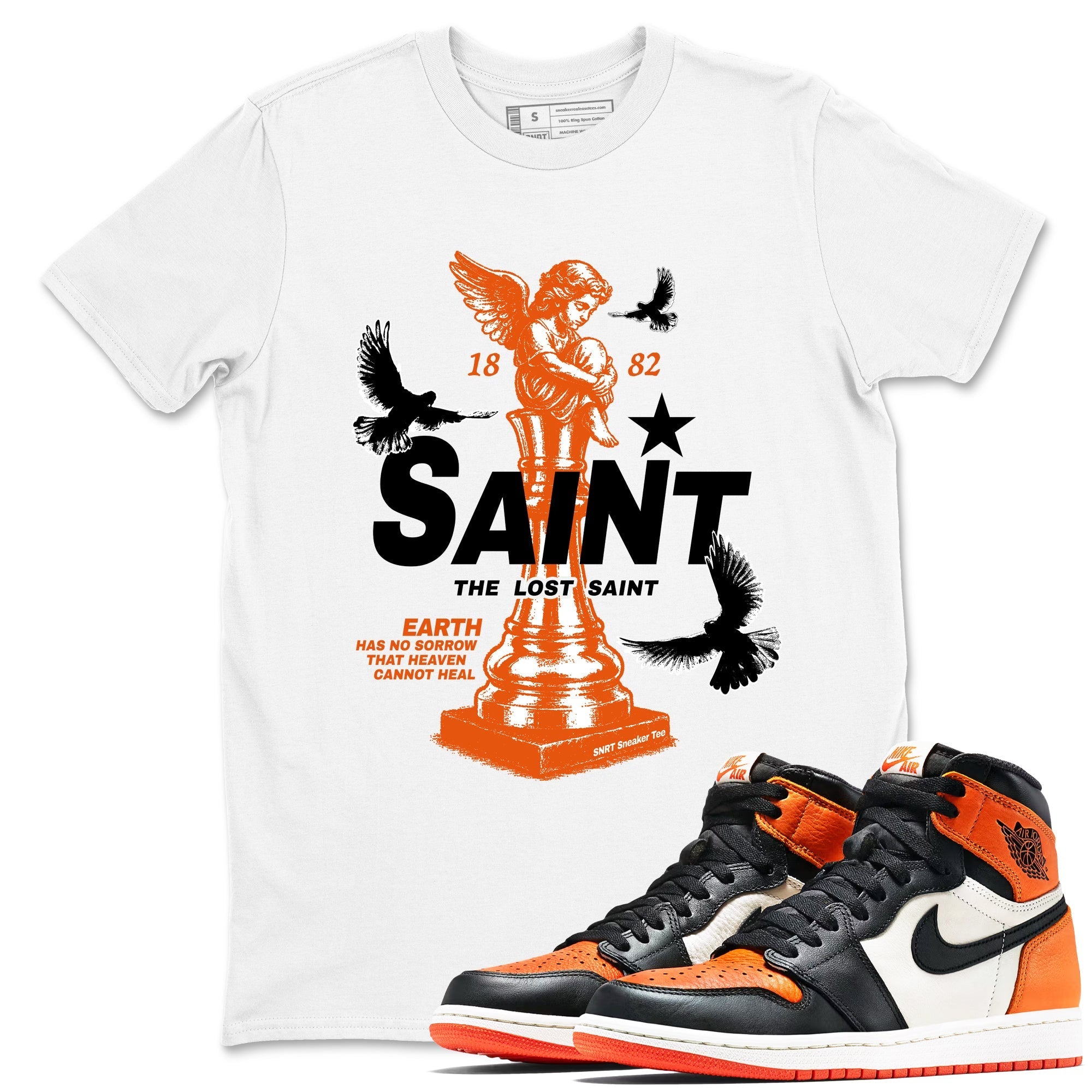 The Lost Saint snkmatch Tees - Air Jordan 1 Shattered Backboard