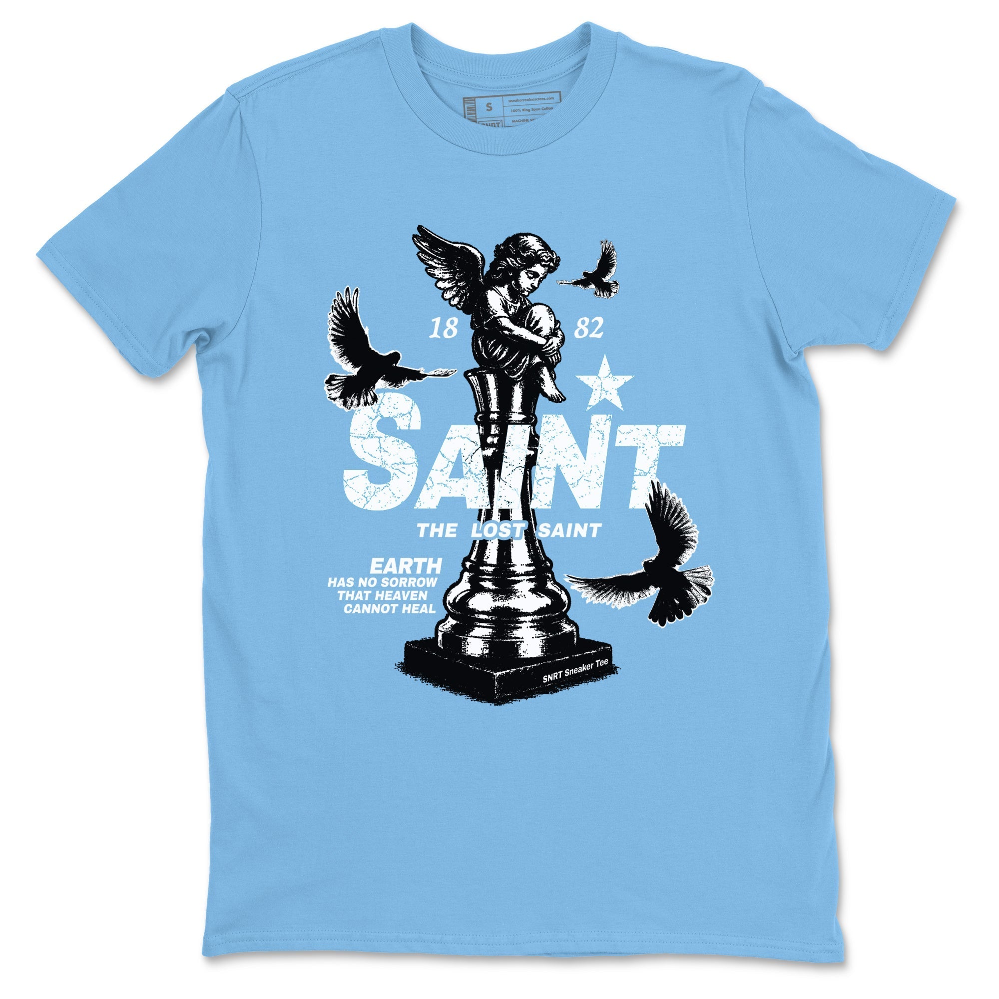 The Lost Saint snkmatch Tees - Air Jordan 1 UNC Reimagined