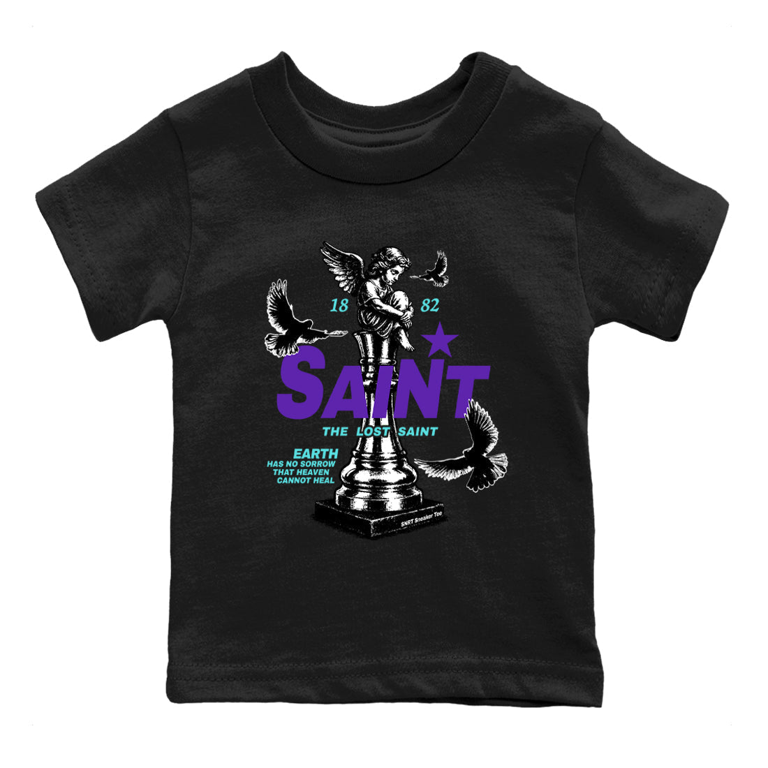 The Lost Saint snkmatch Tees Kids - Air Jordan 5 Grape