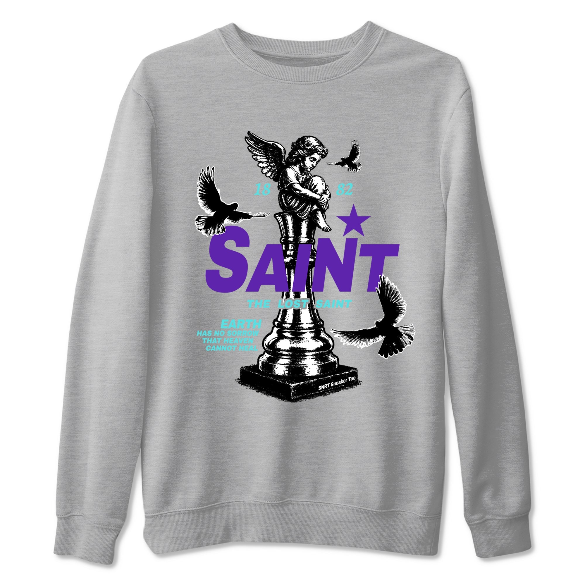 The Lost Saint snkmatch Tees - Air Jordan 5 Grape
