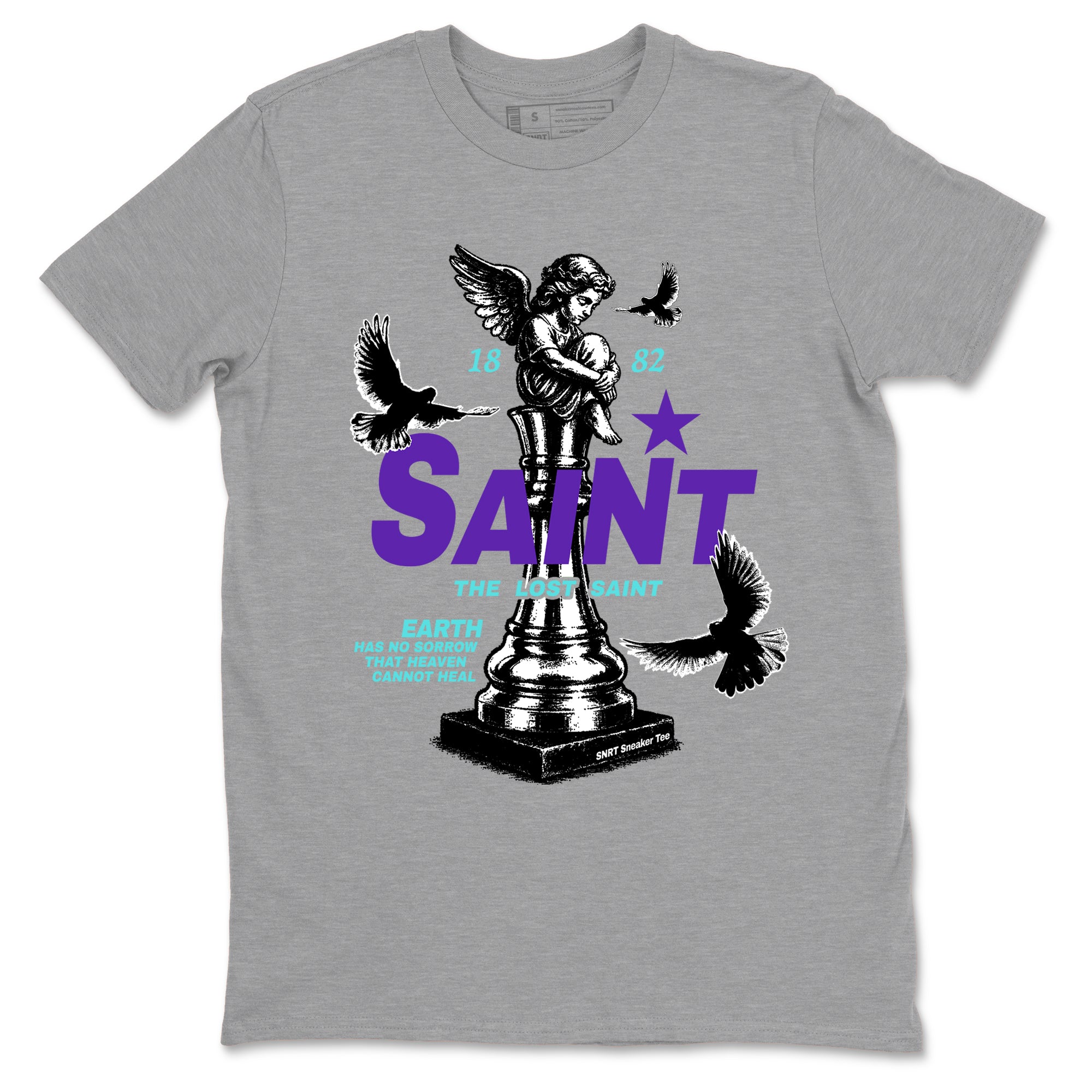 The Lost Saint snkmatch Tees - Air Jordan 5 Grape