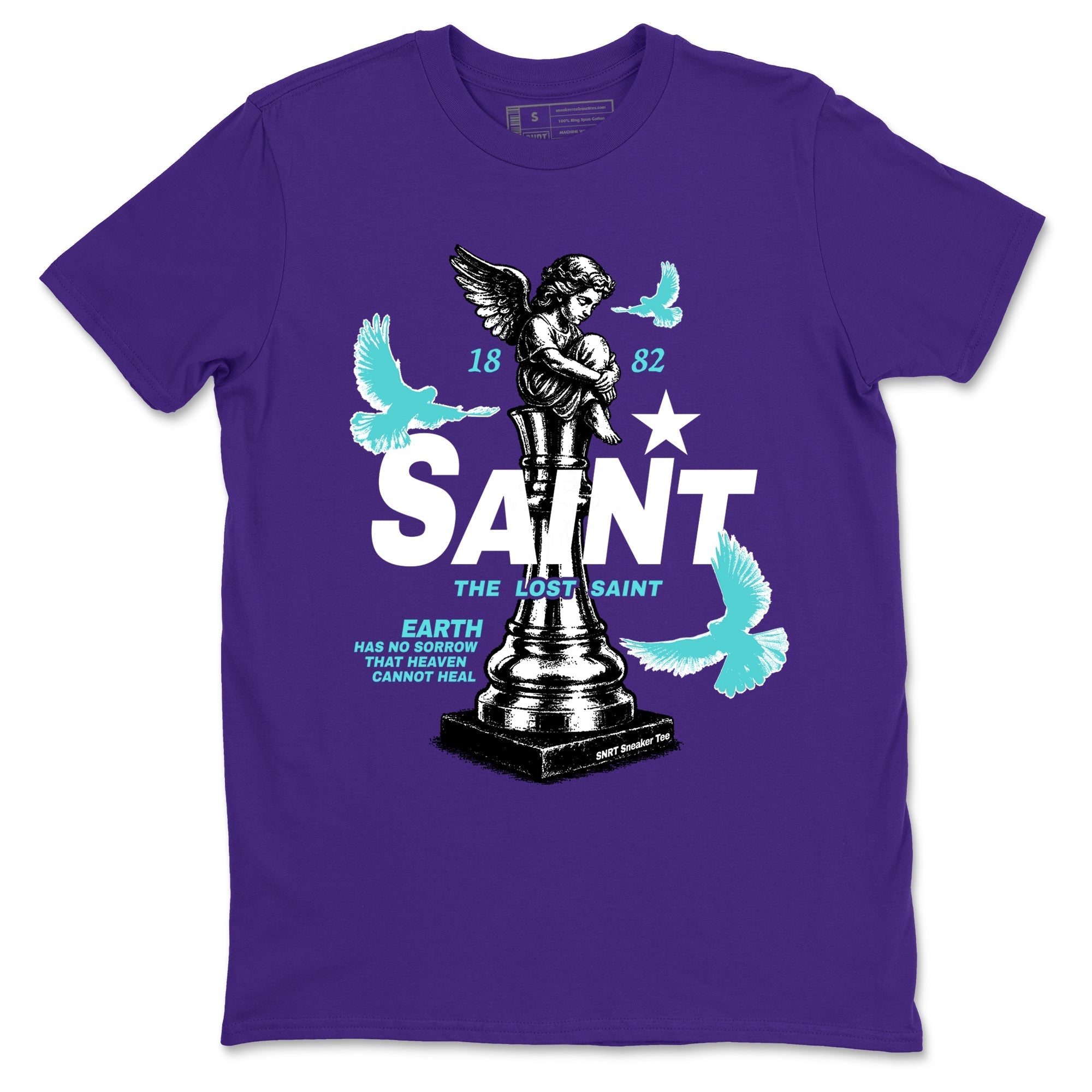The Lost Saint snkmatch Tees - Air Jordan 5 Grape
