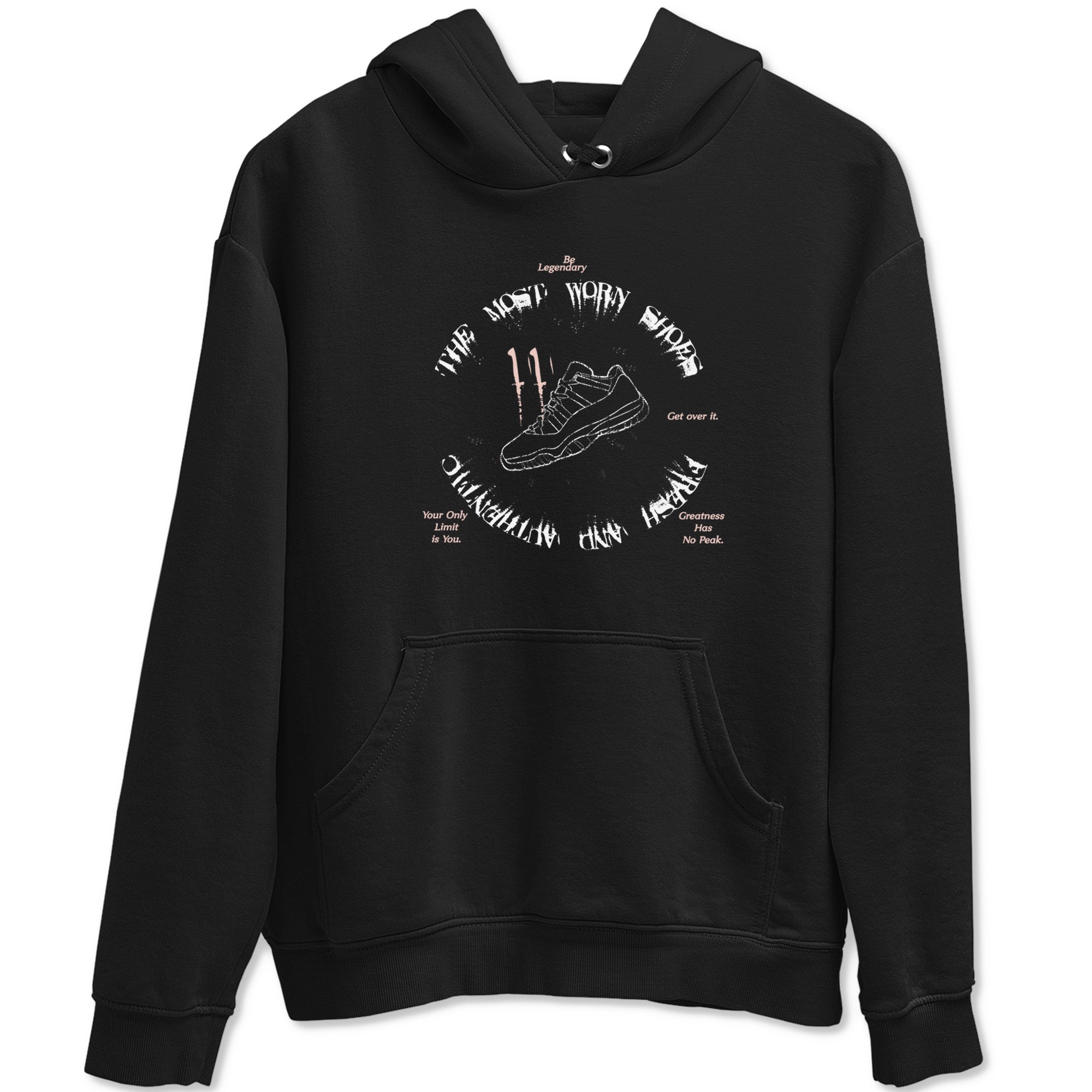The Most Worn Shoes snkmatch Tees - Air Jordan 11 Legend Pink