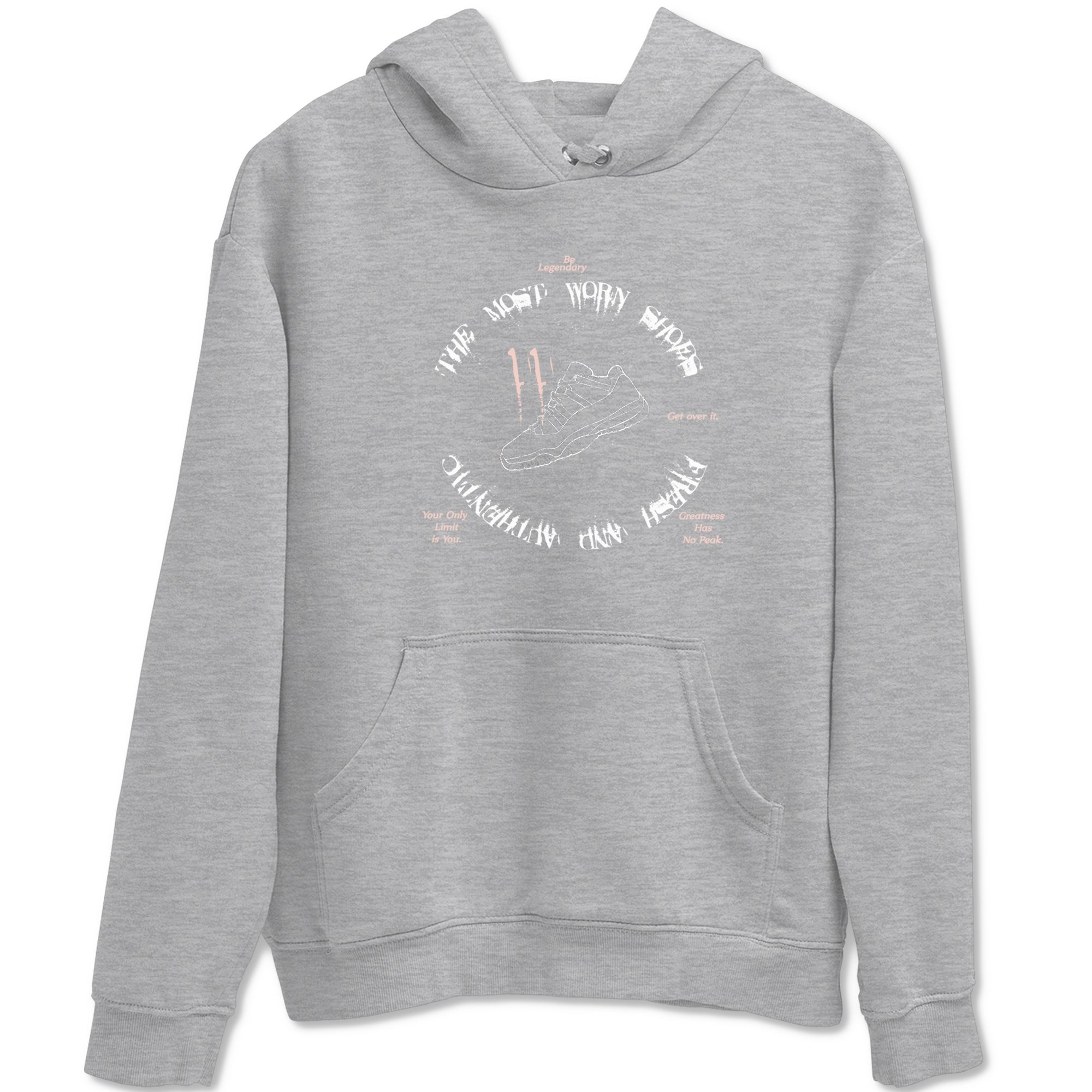 The Most Worn Shoes snkmatch Tees - Air Jordan 11 Legend Pink