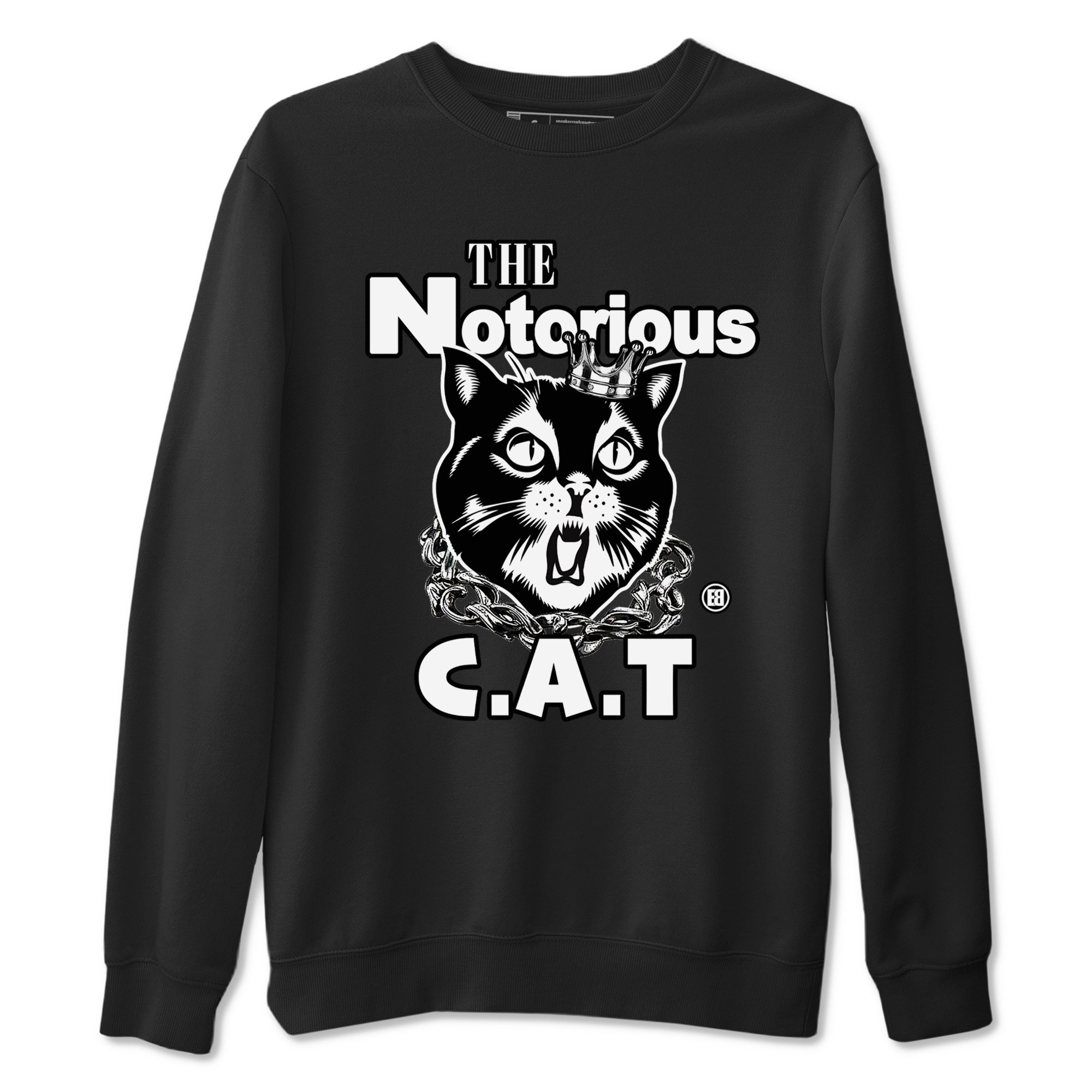 The Notorious Cat snkmatch Tees - Air Jordan 4 White Thunder