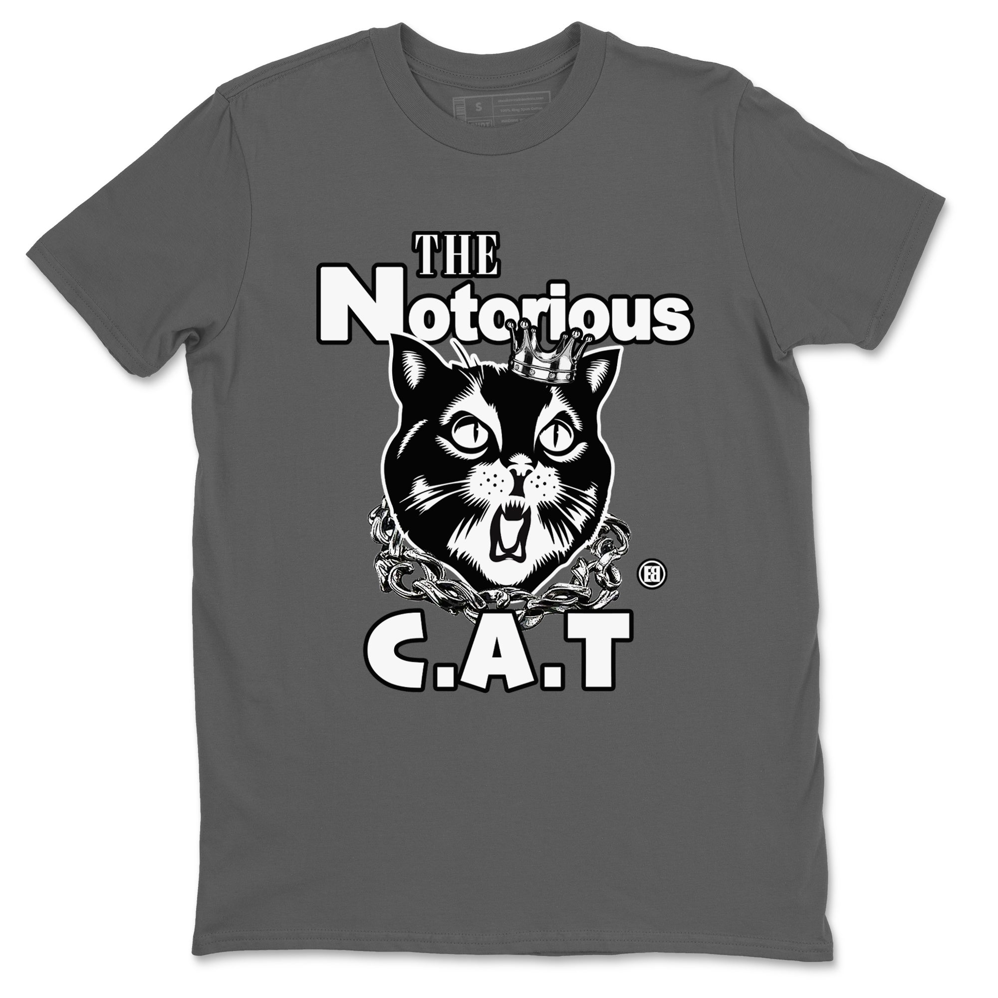 The Notorious Cat snkmatch Tees - Air Jordan 4 White Thunder