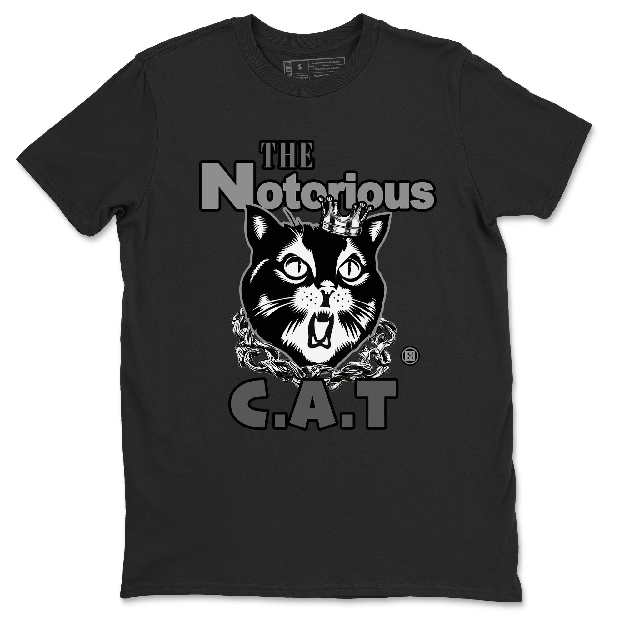 The Notorious Cat snkmatch Tees - Air Jordan 5 Black Cat
