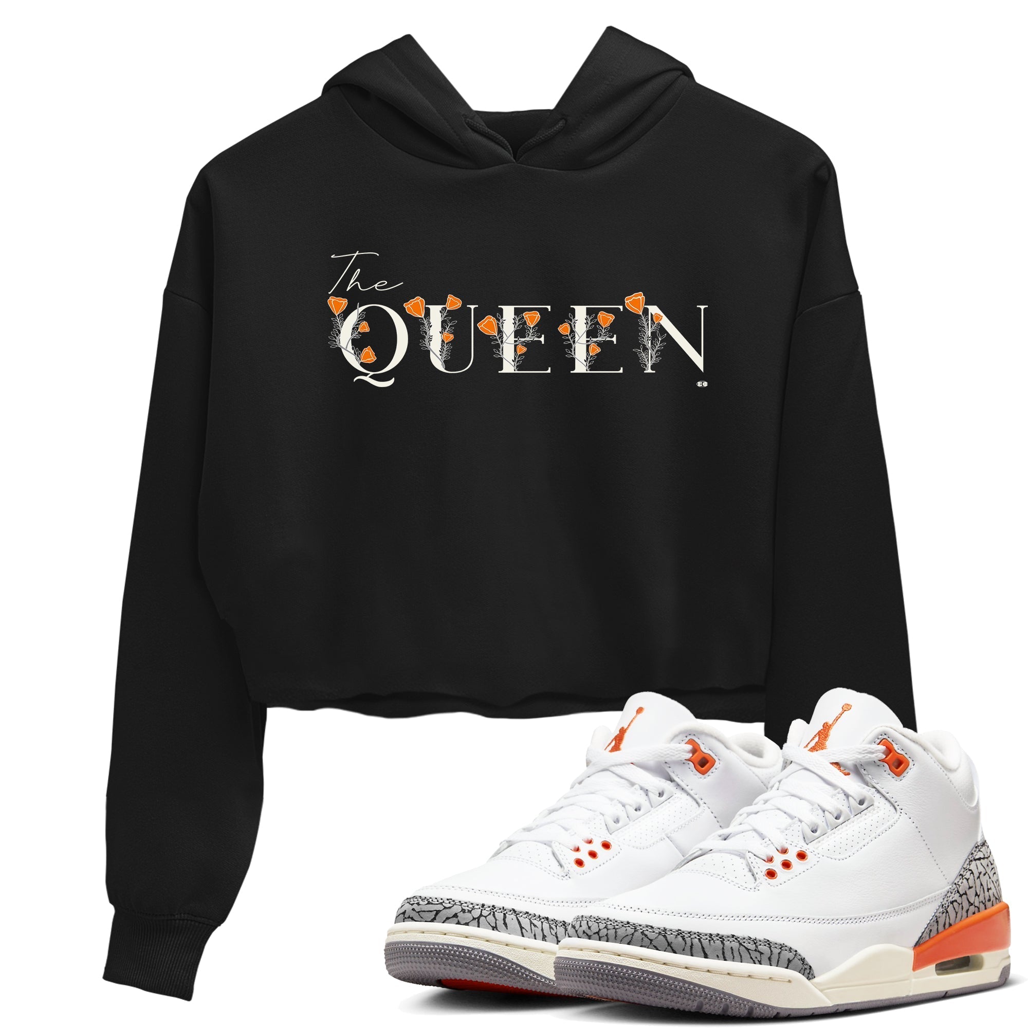 The Queen snkmatch Women's Top - Air Jordan 3 Georgia Peach