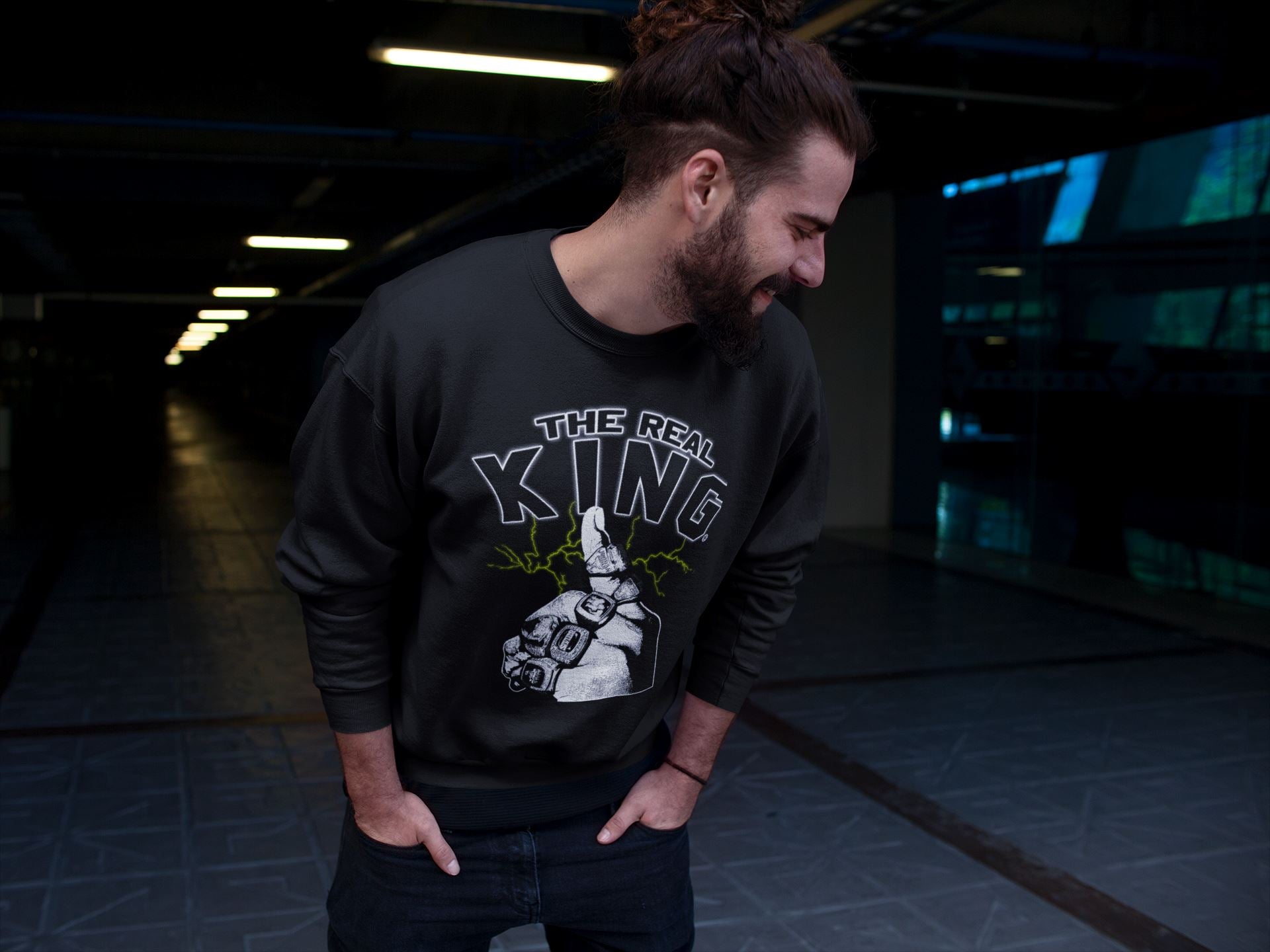 The Real King Unisex Tops - Air Jordan 1 Visionaire