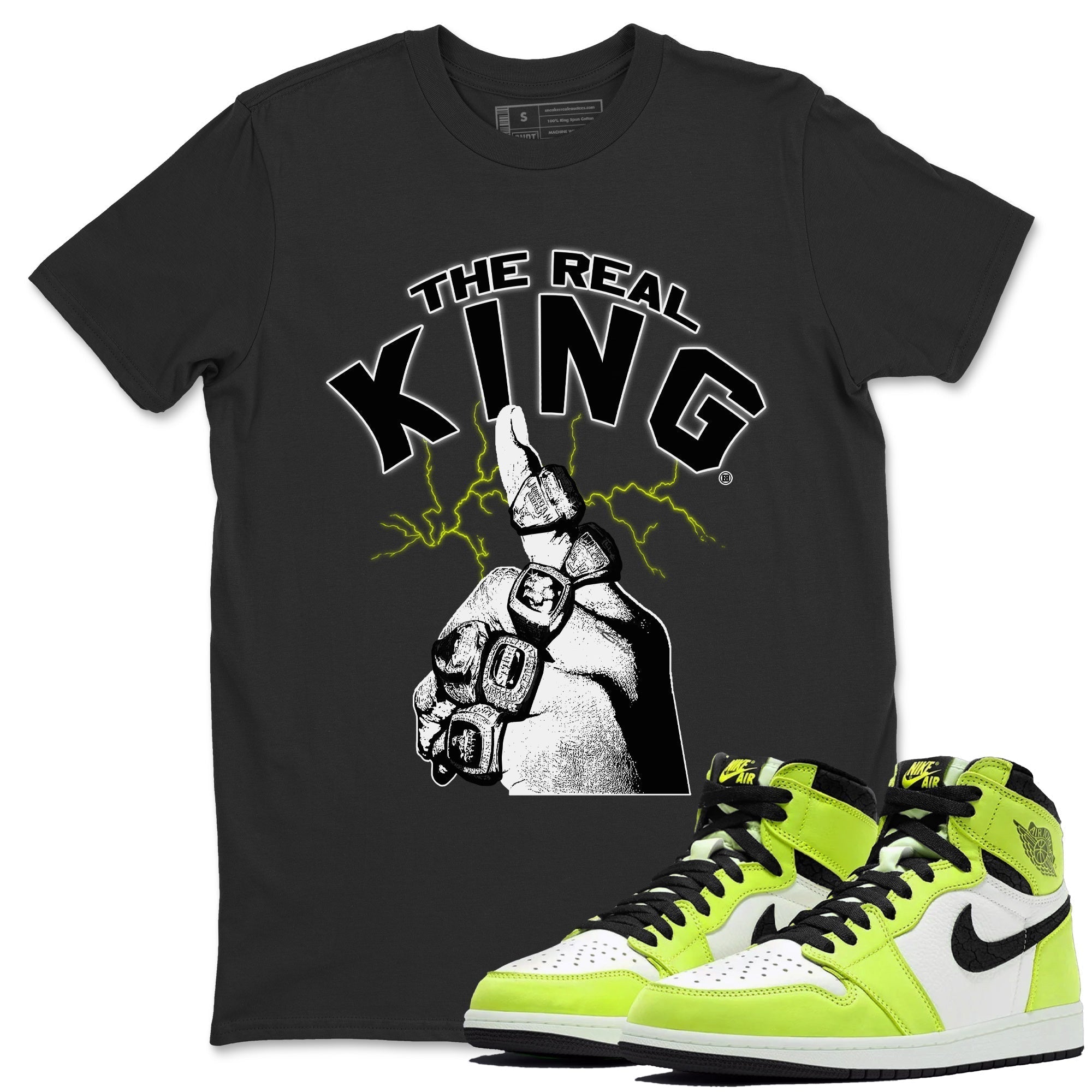 The Real King Unisex Tops - Air Jordan 1 Visionaire