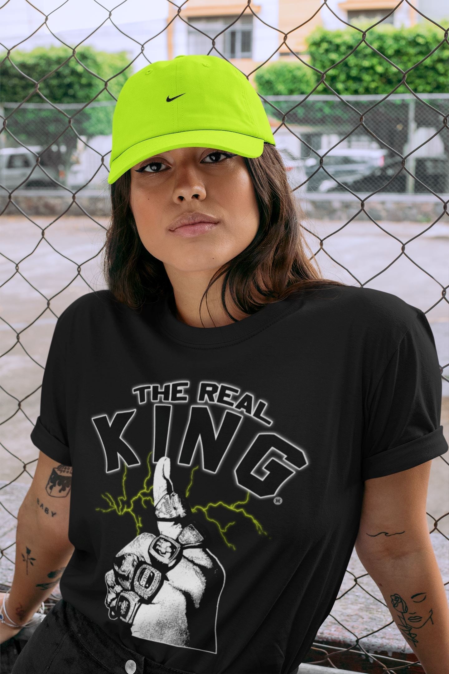 The Real King Unisex Tops - Air Jordan 1 Visionaire