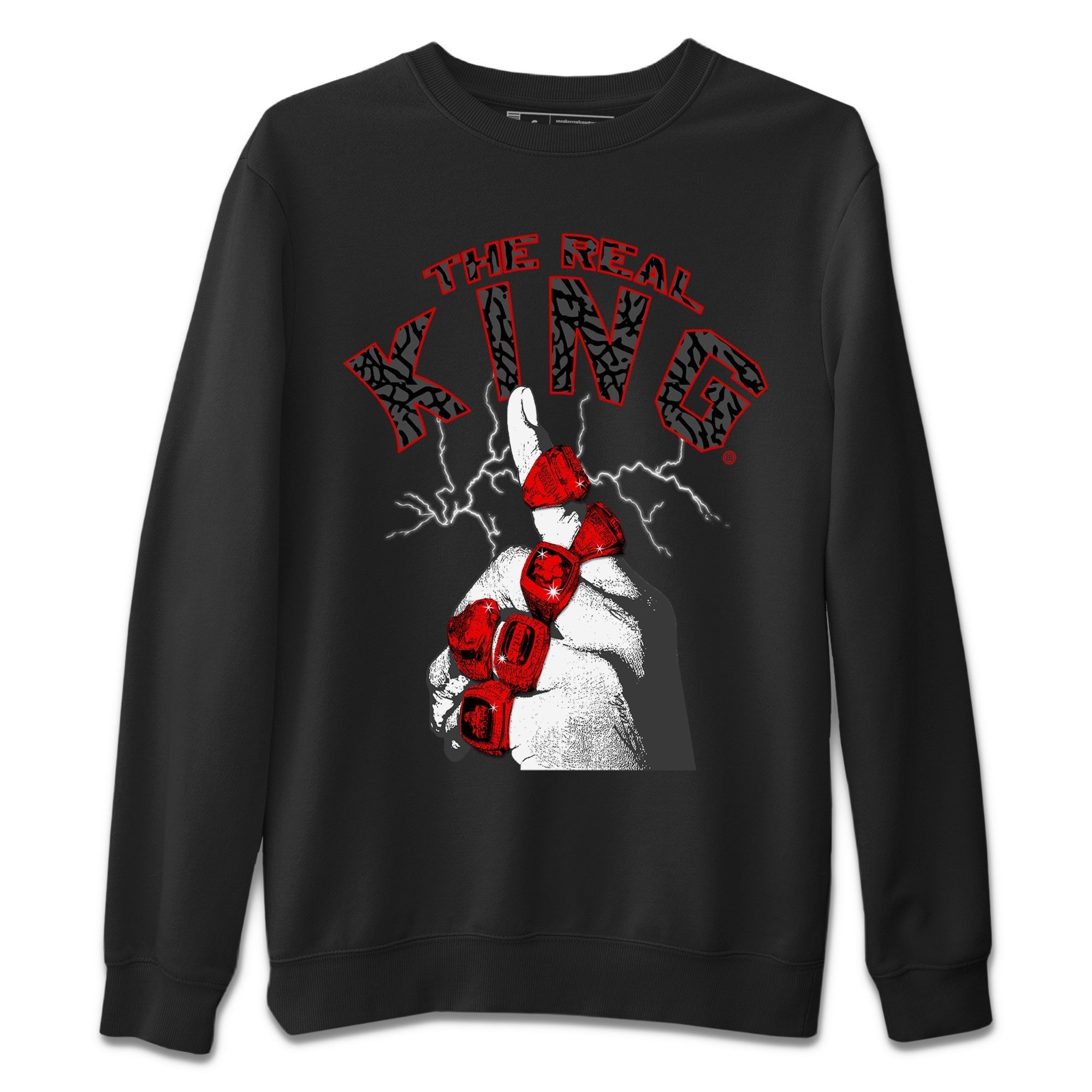 The Real King Unisex Tops - Air Jordan 3 Fire Red