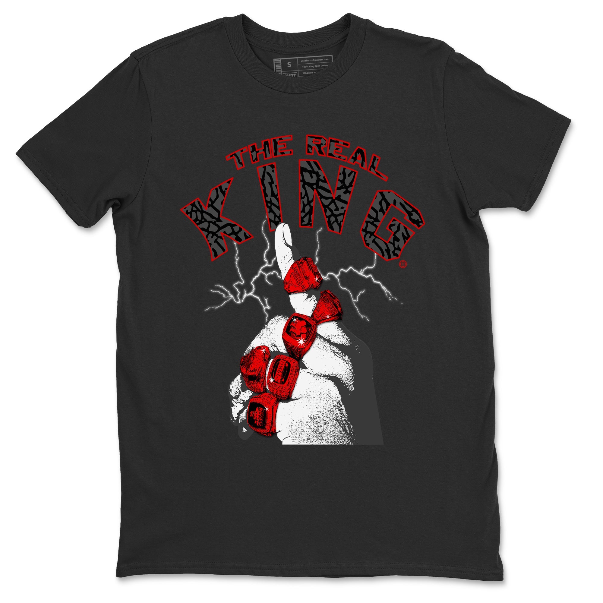 The Real King Unisex Tops - Air Jordan 3 Fire Red