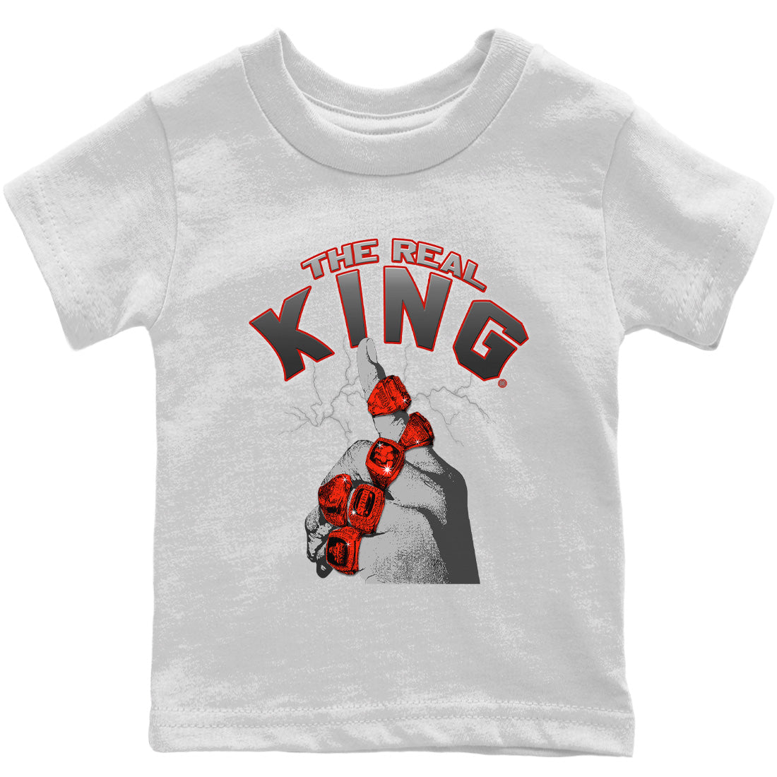 The Real King Kids Tops - Air Jordan 4 Infrared