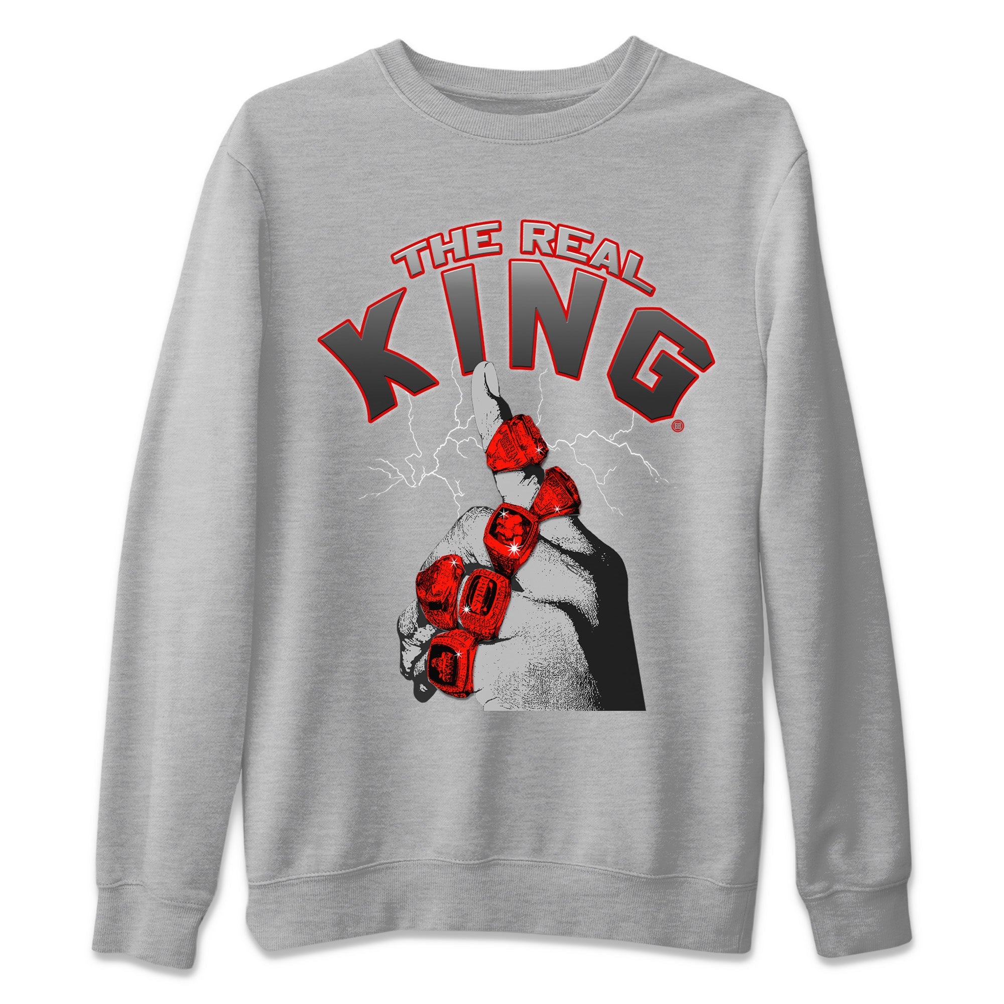 The Real King Unisex Tops - Air Jordan 4 Infrared