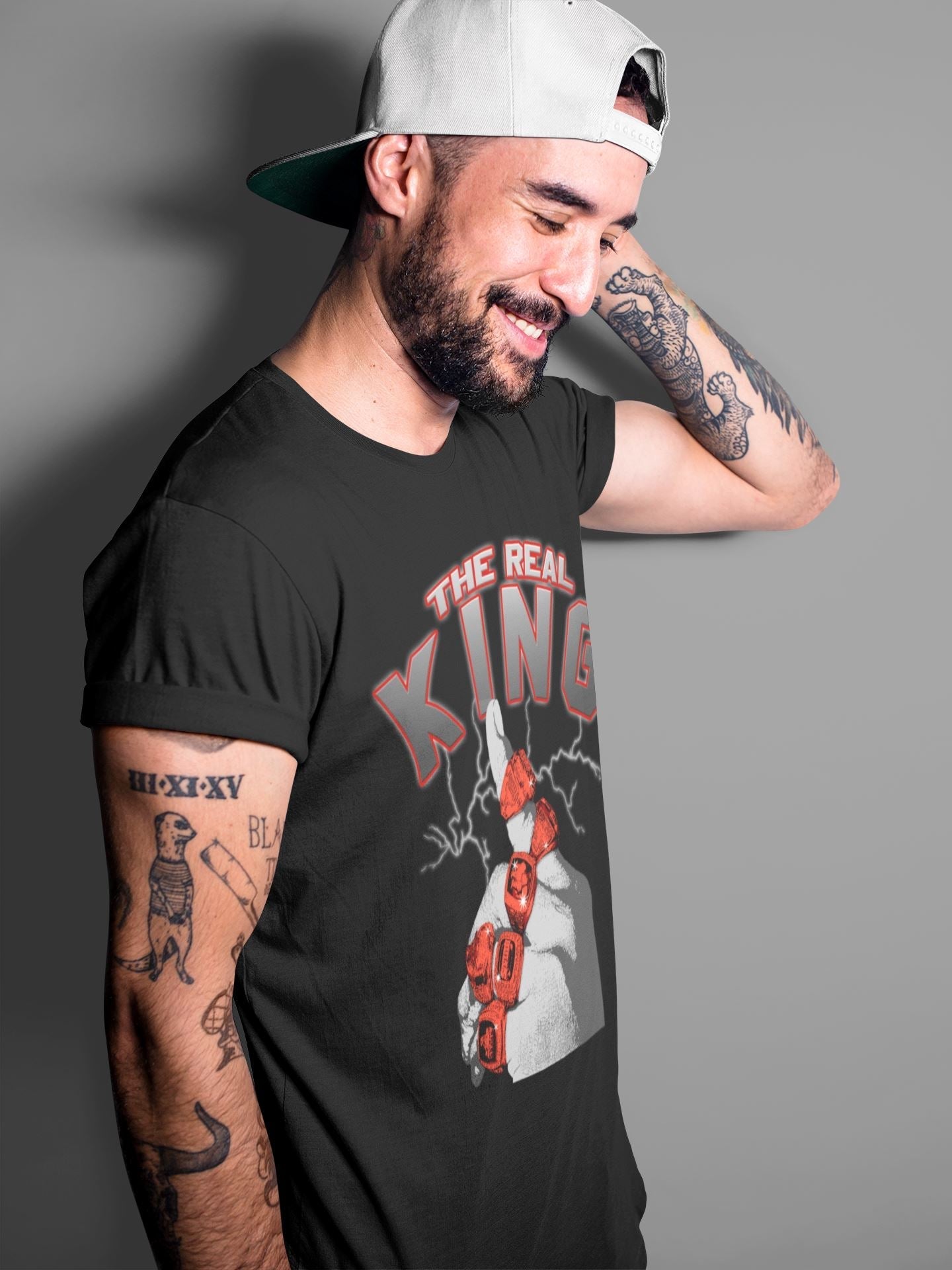 The Real King Unisex Tops - Air Jordan 4 Infrared
