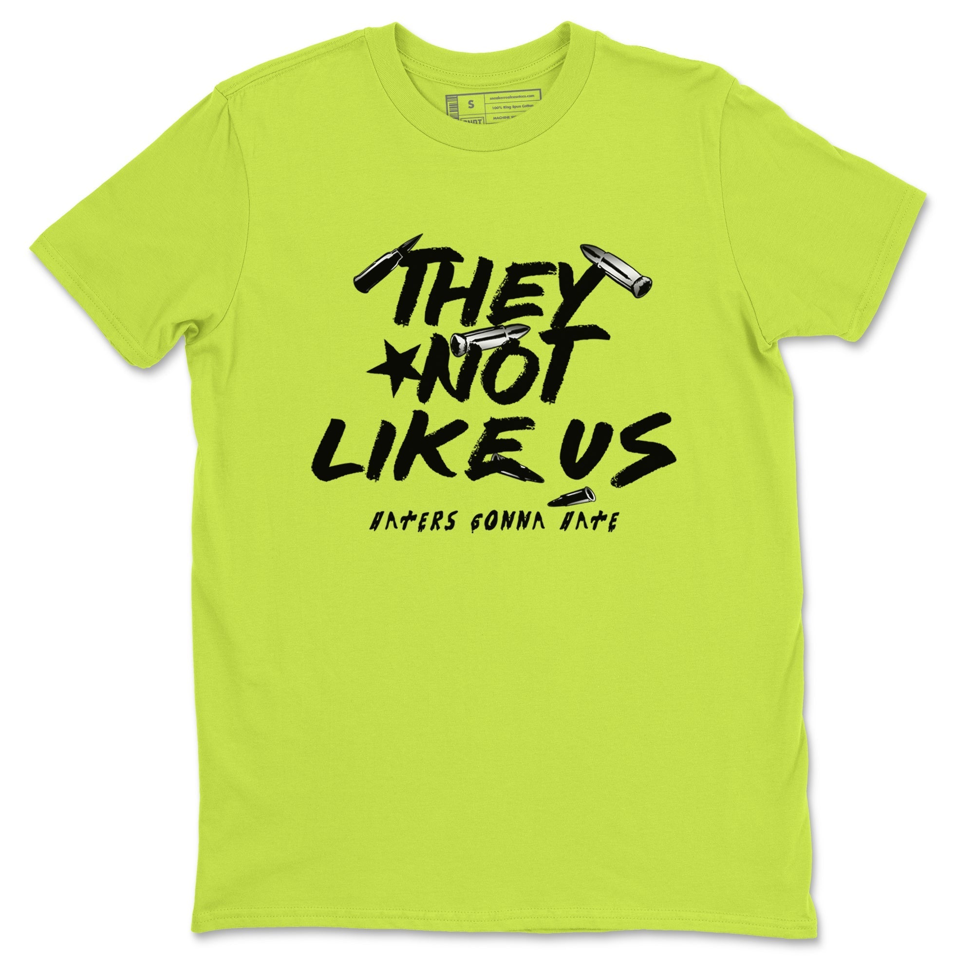 They Not Like Us snkmatch Tees - Air Force 1 Volt