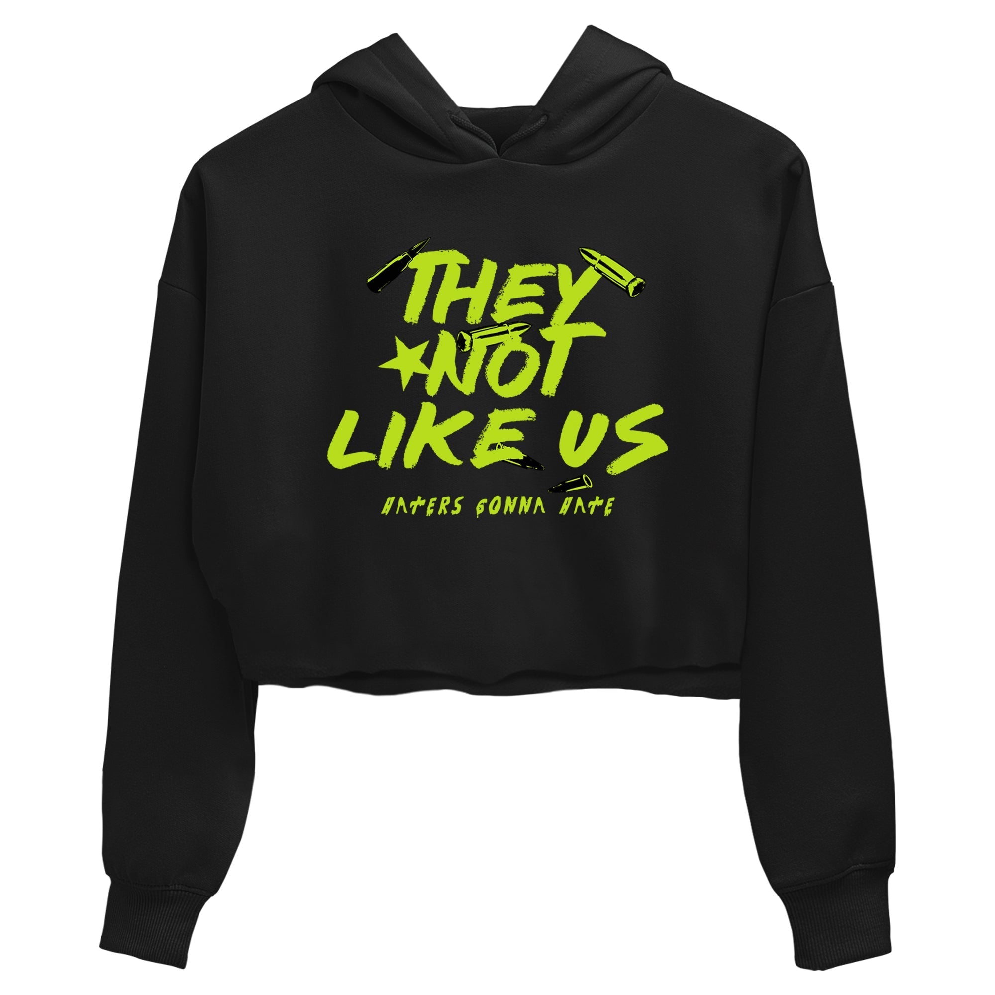 They Not Like Us snkmatch Women's Top - Air Foamposite One Black Volt