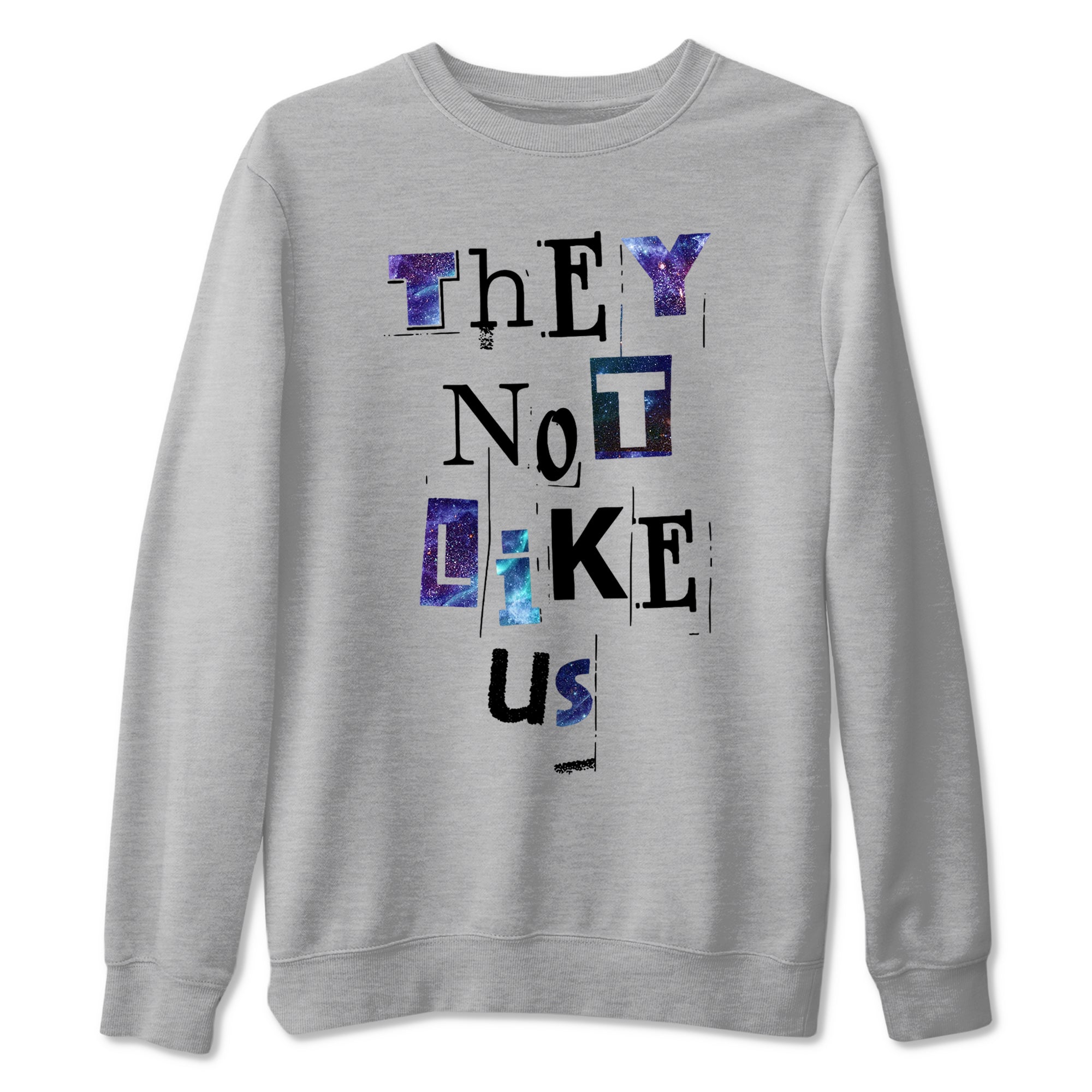 They Not Like Us snkmatch Tees - Air Foamposite One Galaxy