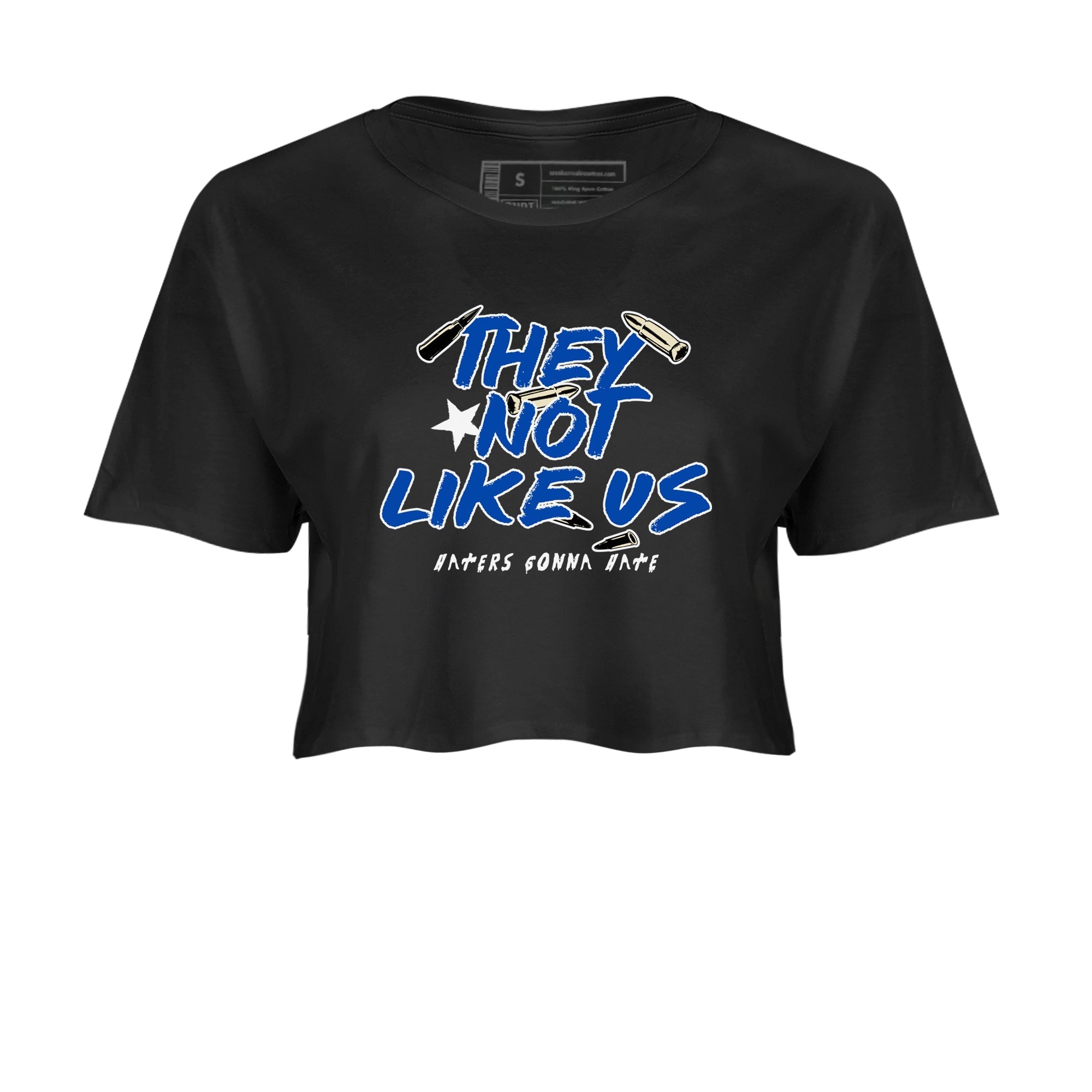 They Not Like Us snkmatch Women's Top - Air Jordan 1 Game Royal