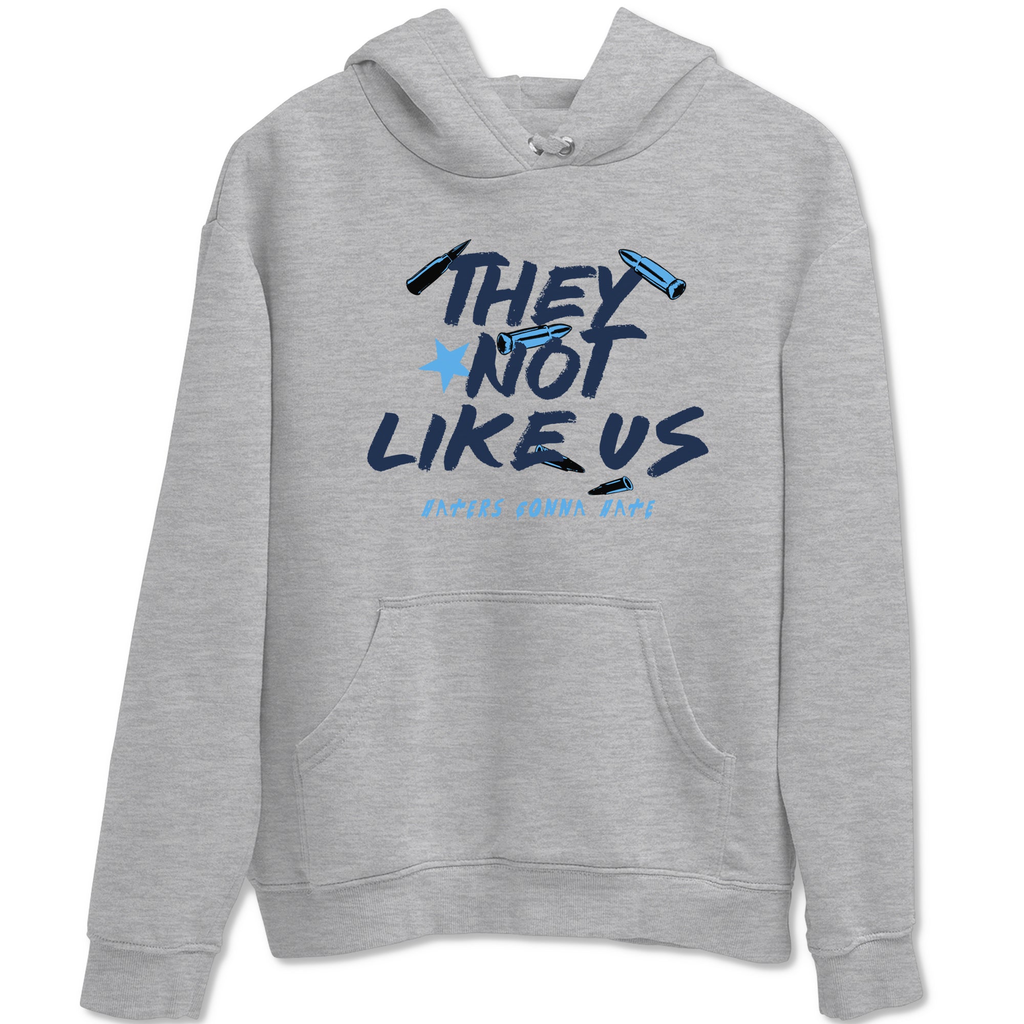 They Not Like Us snkmatch Tees - Air Jordan 1 Obsidian