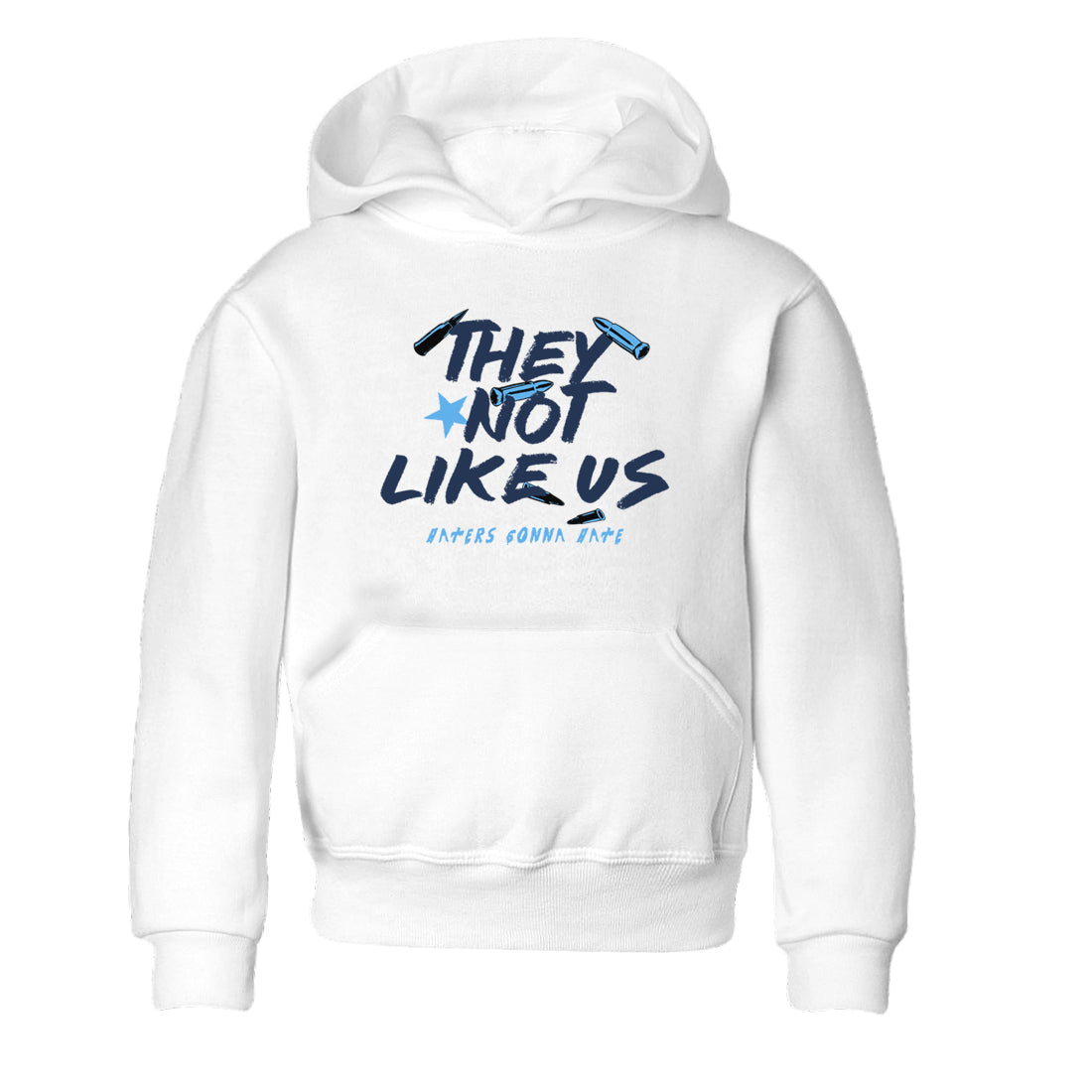 They Not Like Us snkmatch Tees Kids - Air Jordan 1 Obsidian