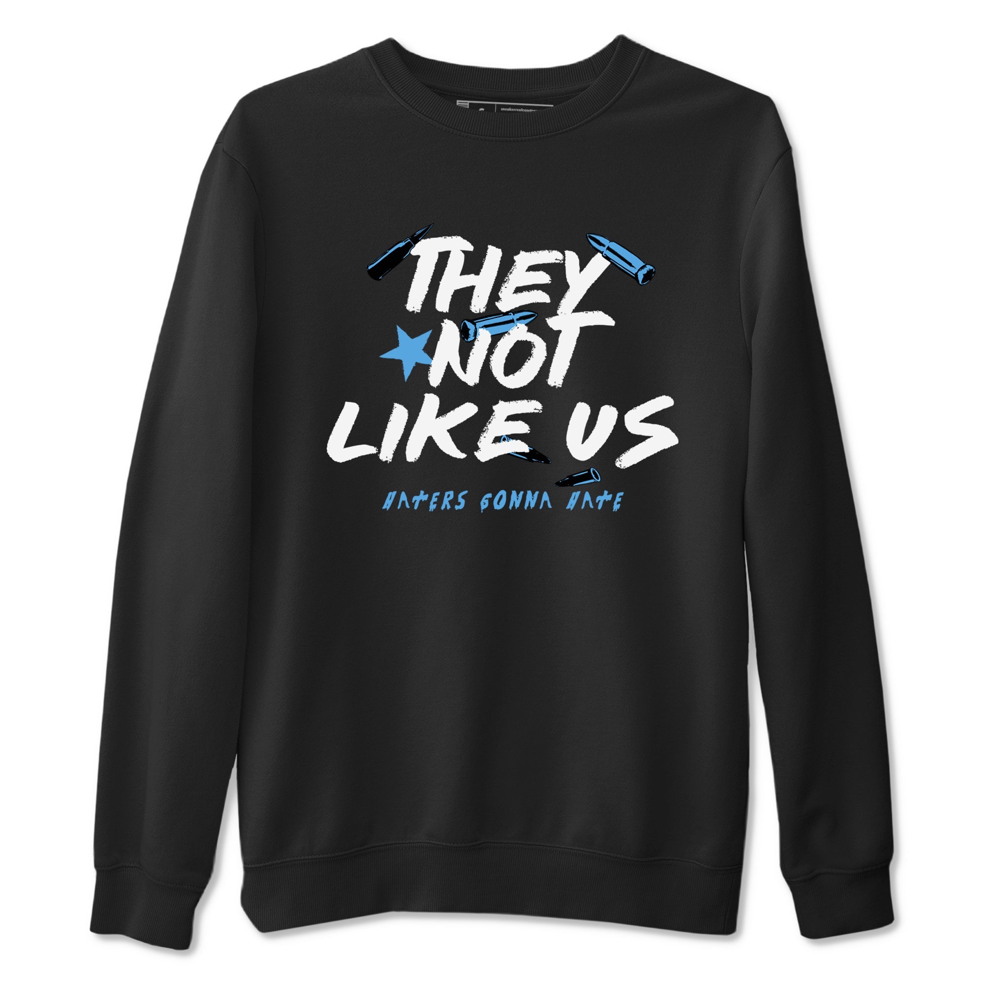 They Not Like Us snkmatch Tees - Air Jordan 1 Obsidian