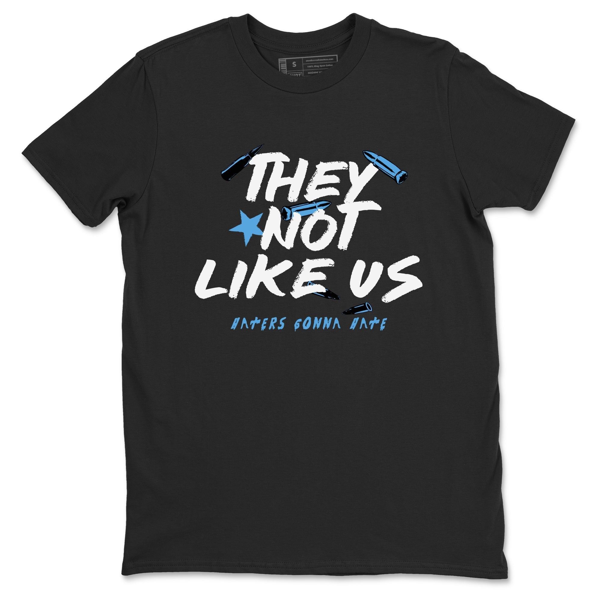 They Not Like Us snkmatch Tees - Air Jordan 1 Obsidian