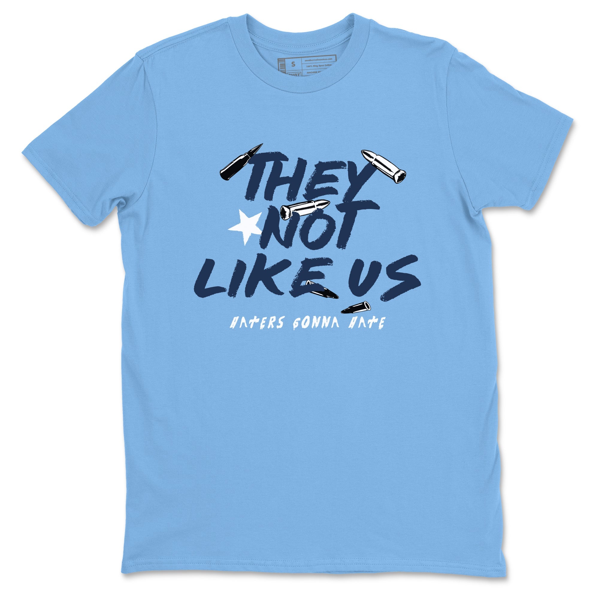 They Not Like Us snkmatch Tees - Air Jordan 1 Obsidian