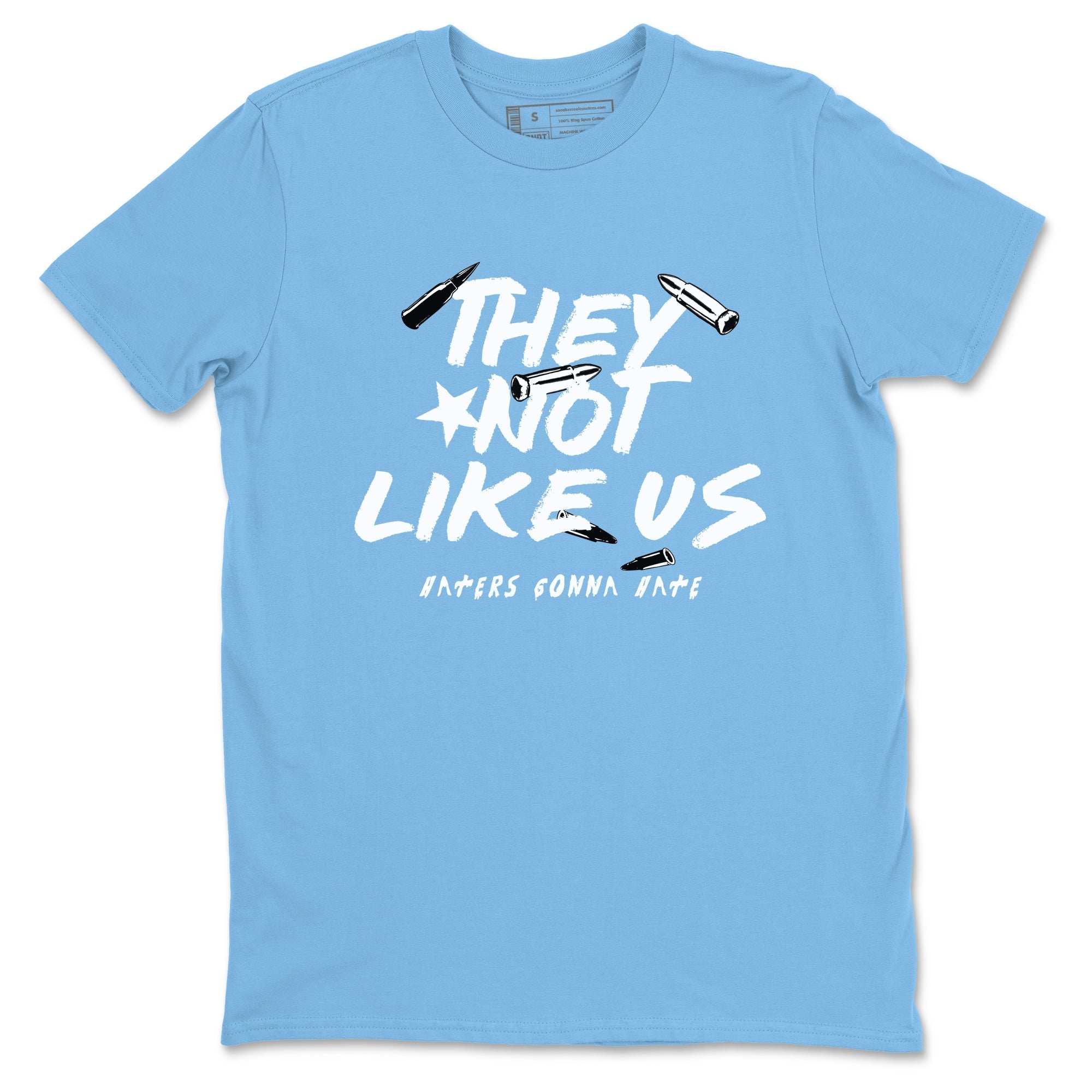 They Not Like Us snkmatch Tees - Air Jordan 1 UNC Reimagined
