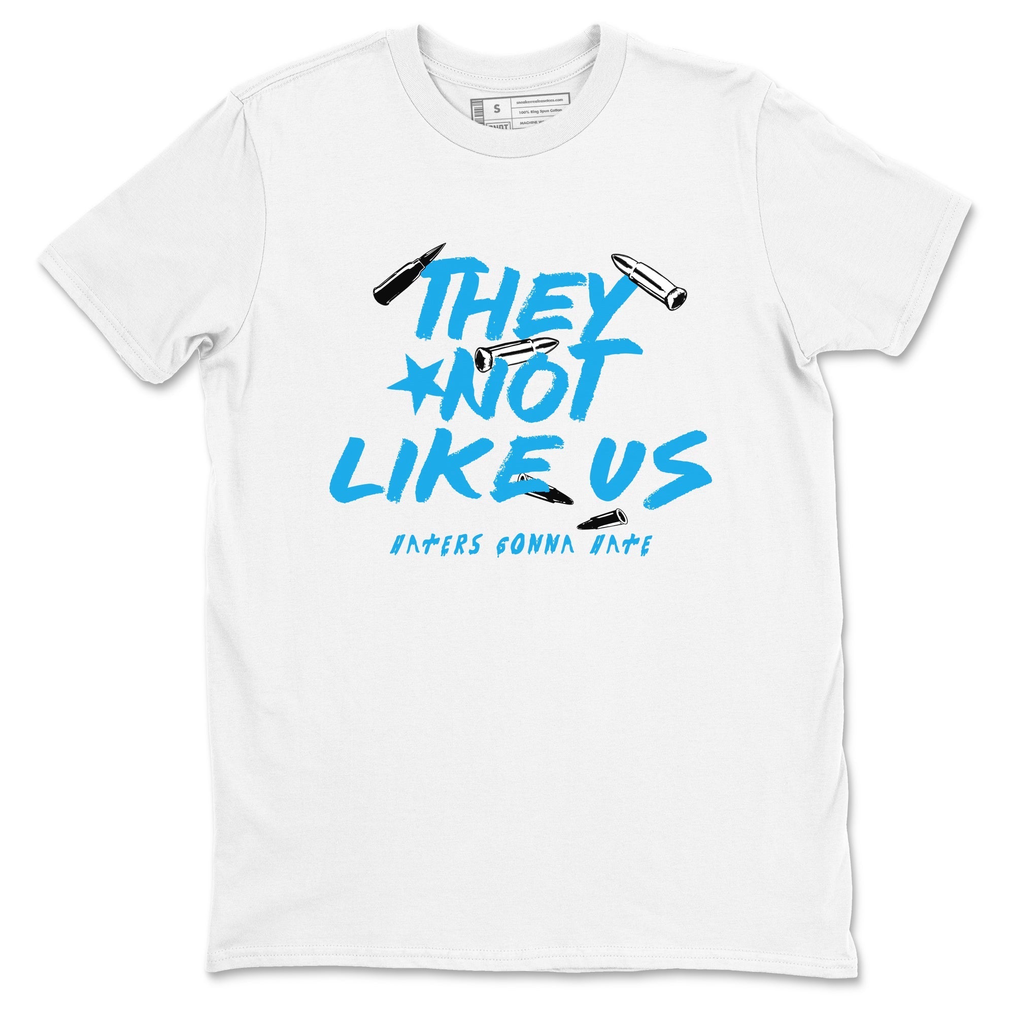They Not Like Us snkmatch Tees - Air Jordan 1 UNC Reimagined