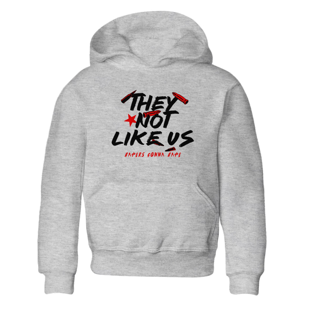 They Not Like Us snkmatch Tees Kids - Air Jordan 11 Bred Velvet
