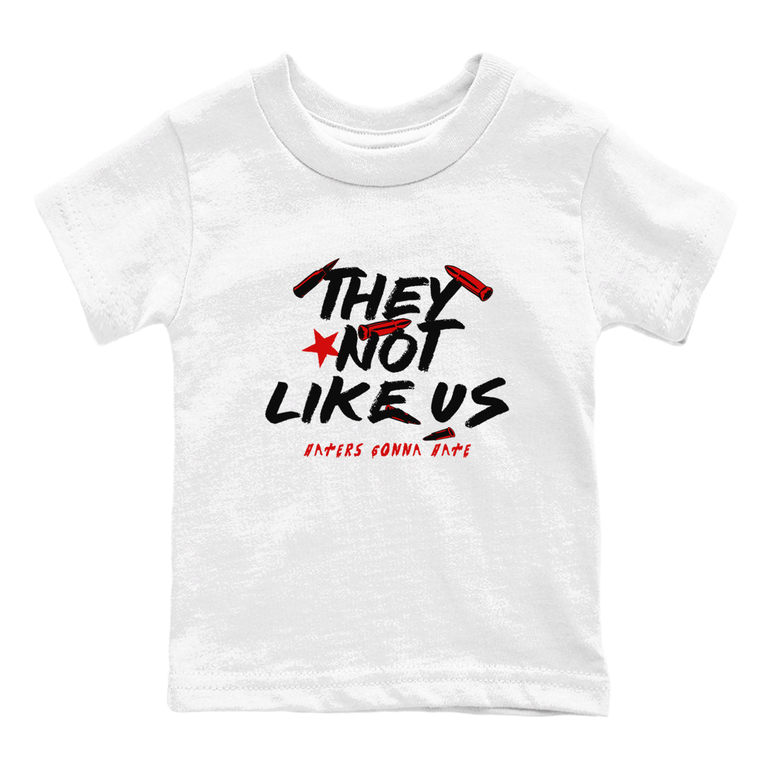 They Not Like Us snkmatch Tees Kids - Air Jordan 11 Bred Velvet