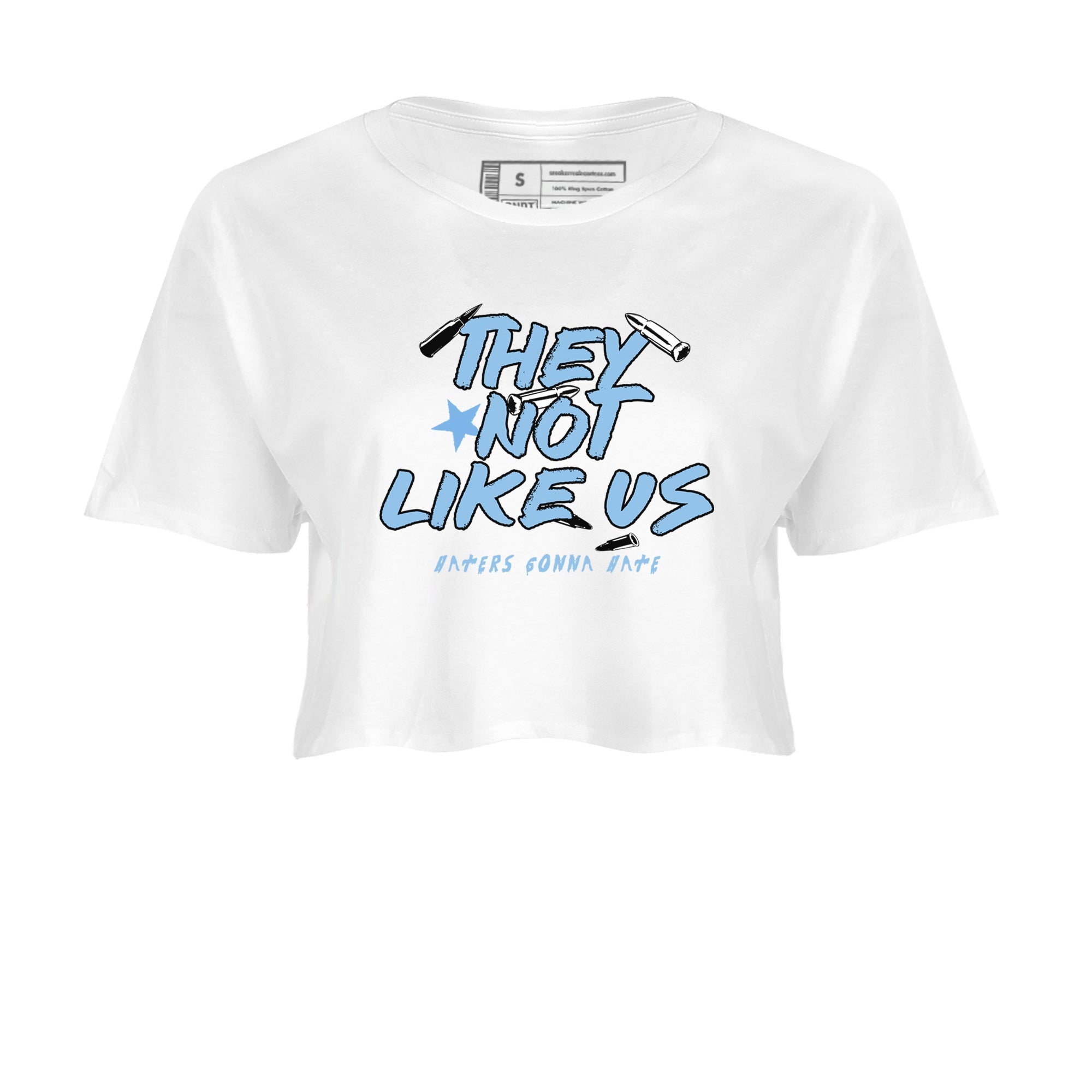 They Not Like Us snkmatch Women's Top - Air Jordan 11 Legend Blue