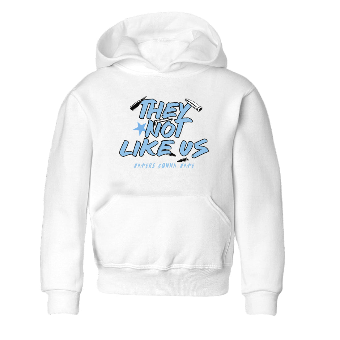 They Not Like Us snkmatch Tees Kids - Air Jordan 11 Legend Blue