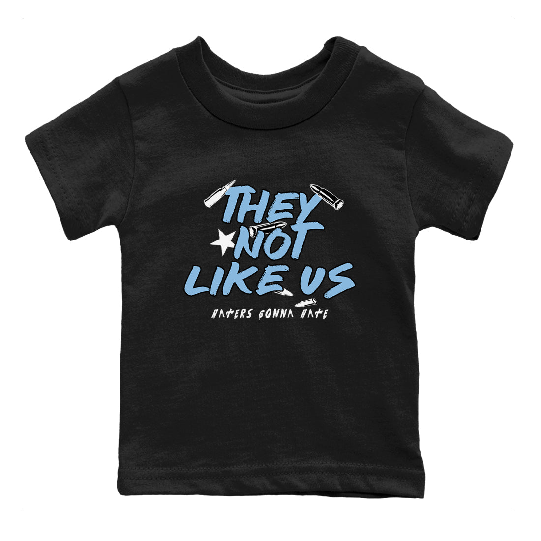 They Not Like Us snkmatch Tees Kids - Air Jordan 11 Legend Blue