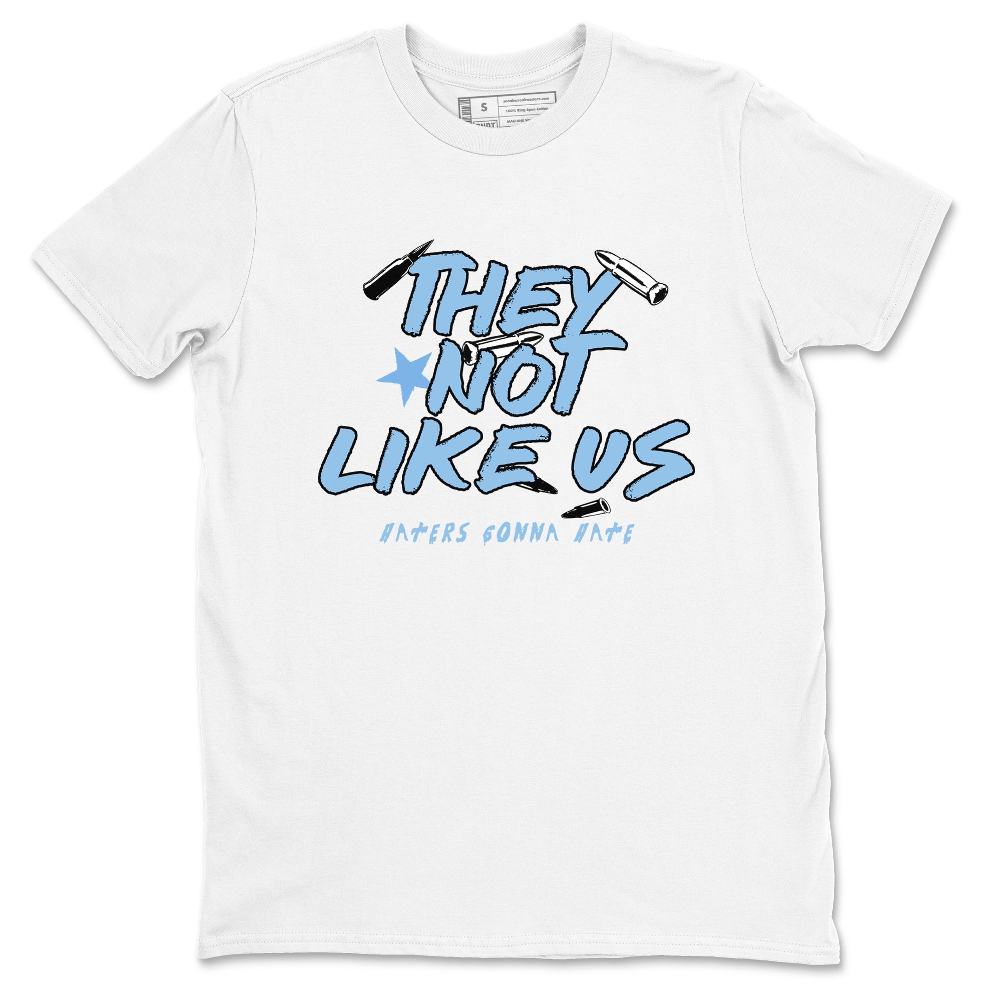 They Not Like Us snkmatch Tees - Air Jordan 11 Legend Blue