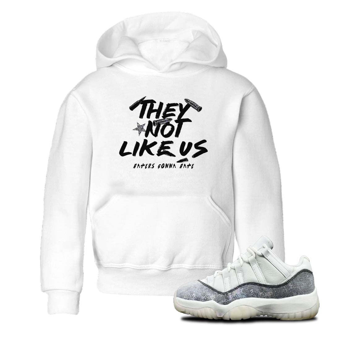 They Not Like Us snkmatch Tees Kids - Air Jordan 11 Year Of The Snake