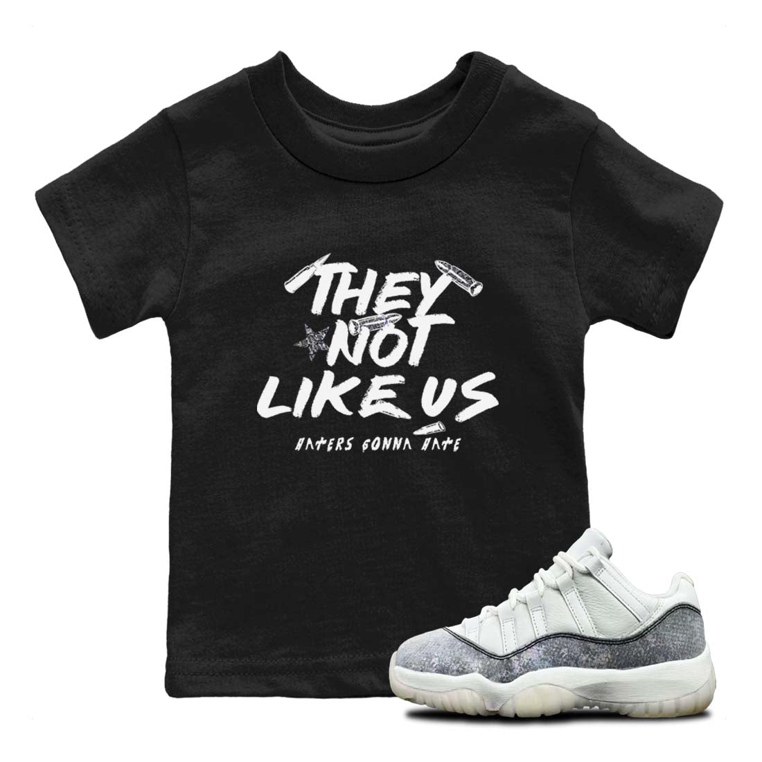 They Not Like Us snkmatch Tees Kids - Air Jordan 11 Year Of The Snake