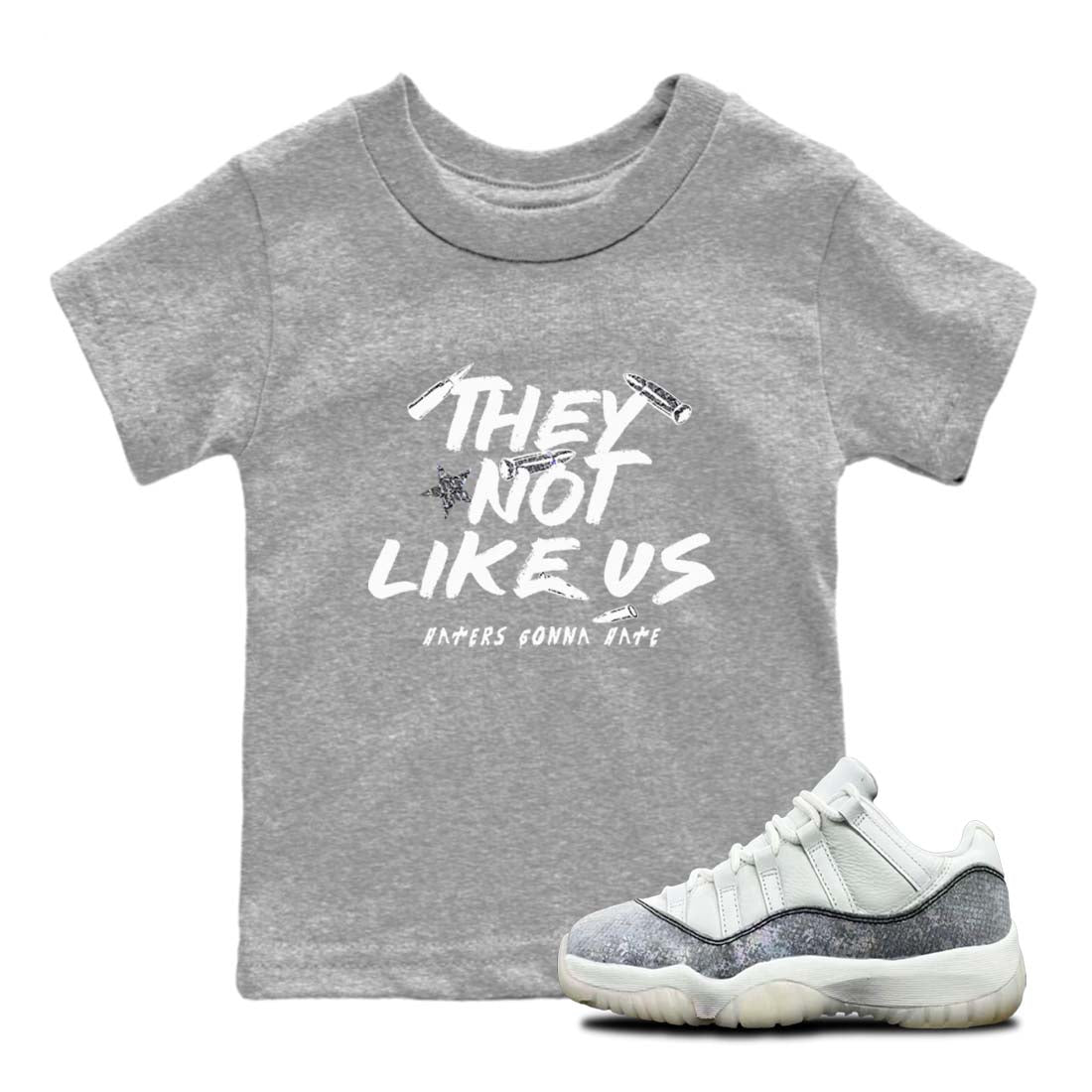 They Not Like Us snkmatch Tees Kids - Air Jordan 11 Year Of The Snake
