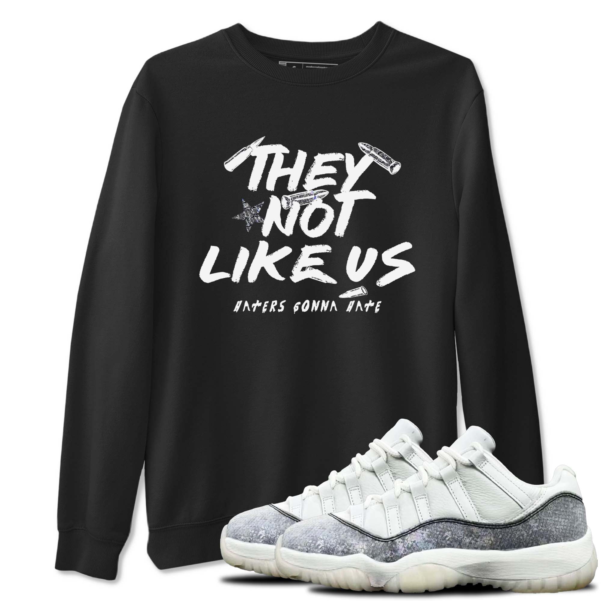 They Not Like Us snkmatch Tees - Air Jordan 11 Year Of The Snake