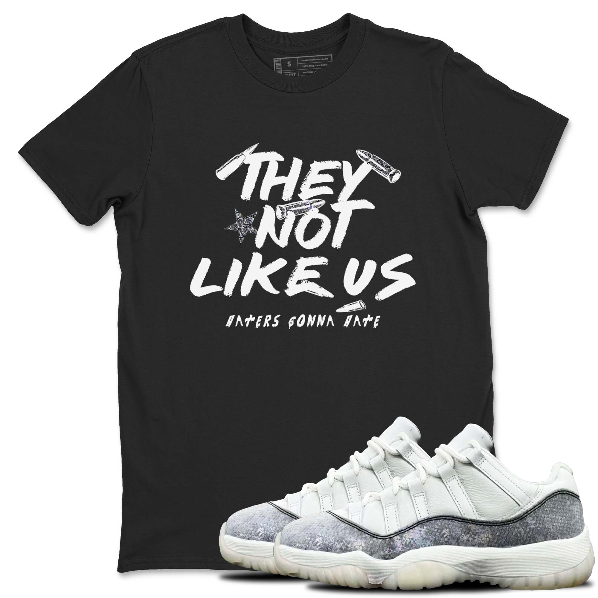 They Not Like Us snkmatch Tees - Air Jordan 11 Year Of The Snake