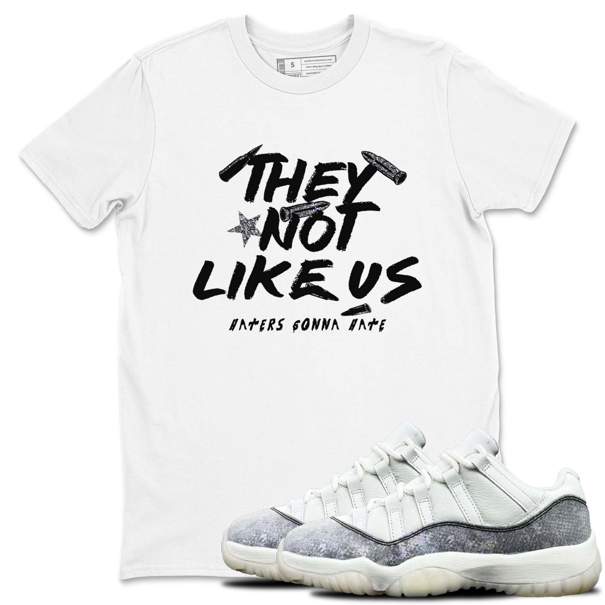 They Not Like Us snkmatch Tees - Air Jordan 11 Year Of The Snake