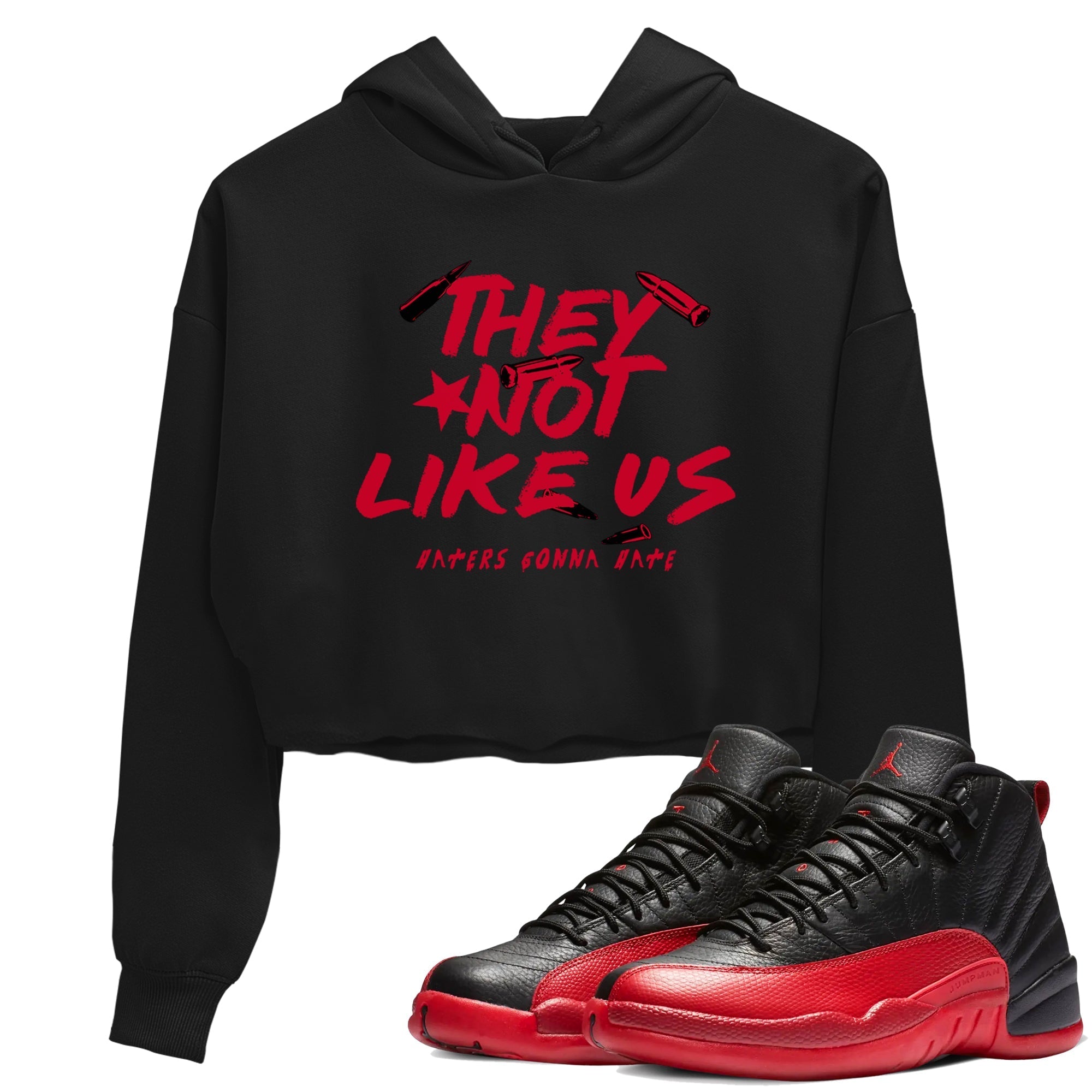 They Not Like Us snkmatch Women's Top - Air Jordan 12 Flu Game