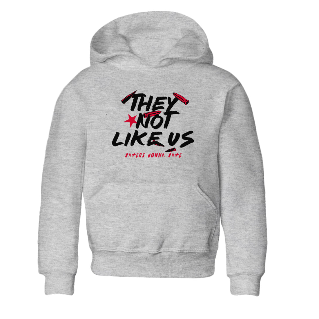 They Not Like Us snkmatch Tees Kids - Air Jordan 12 Flu Game