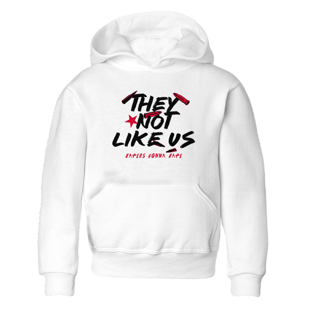 They Not Like Us snkmatch Tees Kids - Air Jordan 12 Flu Game