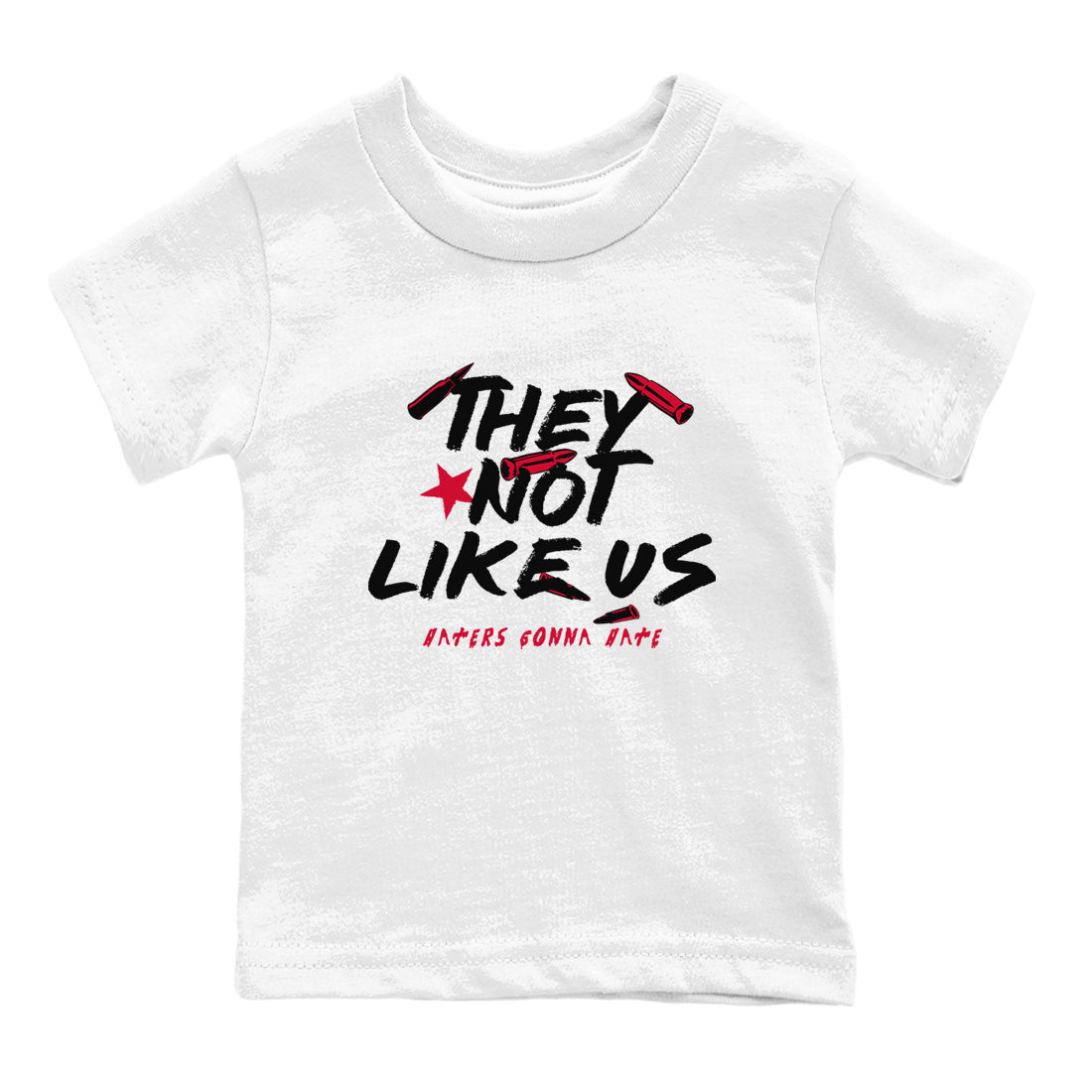 They Not Like Us snkmatch Tees Kids - Air Jordan 12 Flu Game