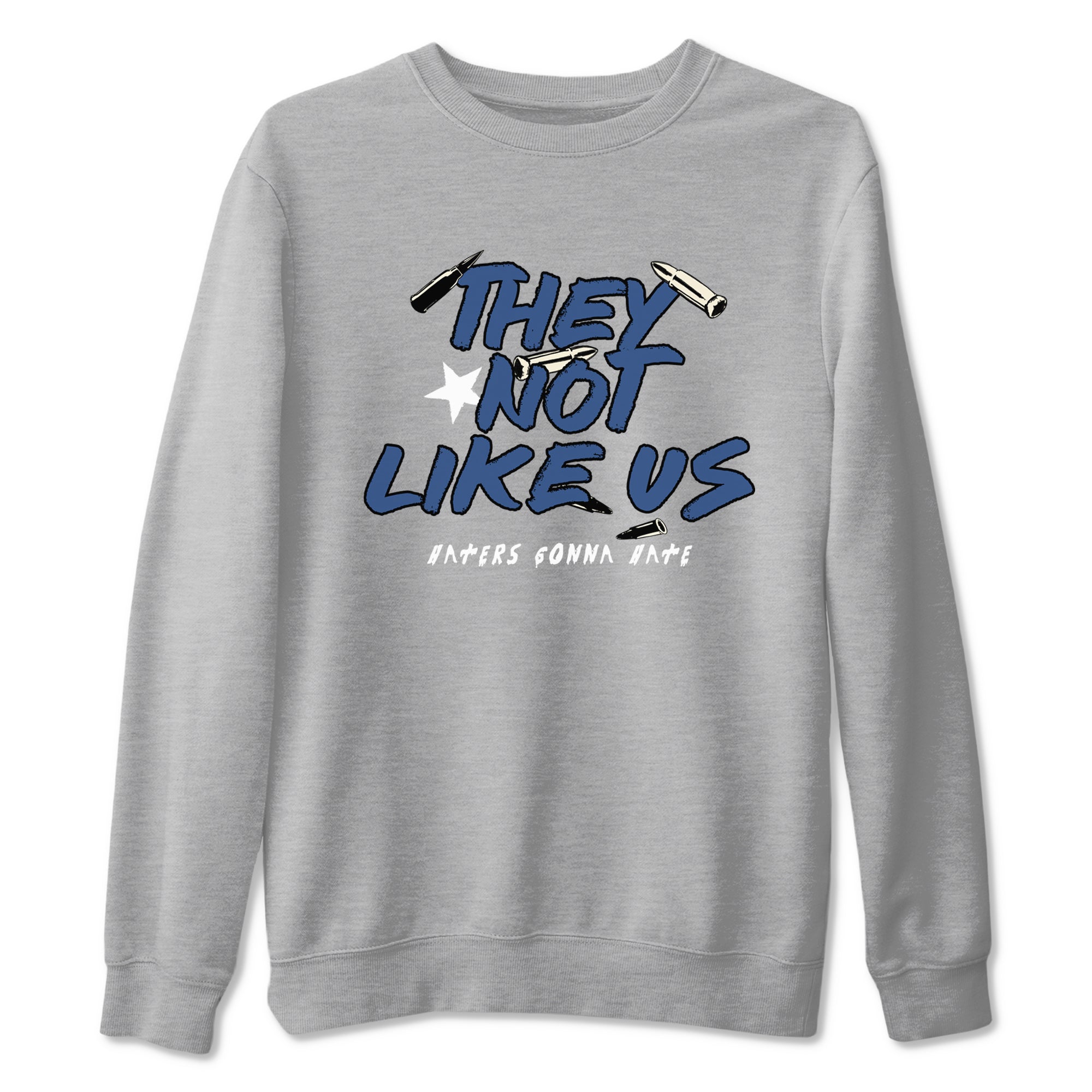 They Not Like Us snkmatch Tees - Air Jordan 3 A Ma Maniere x Diffused Blue