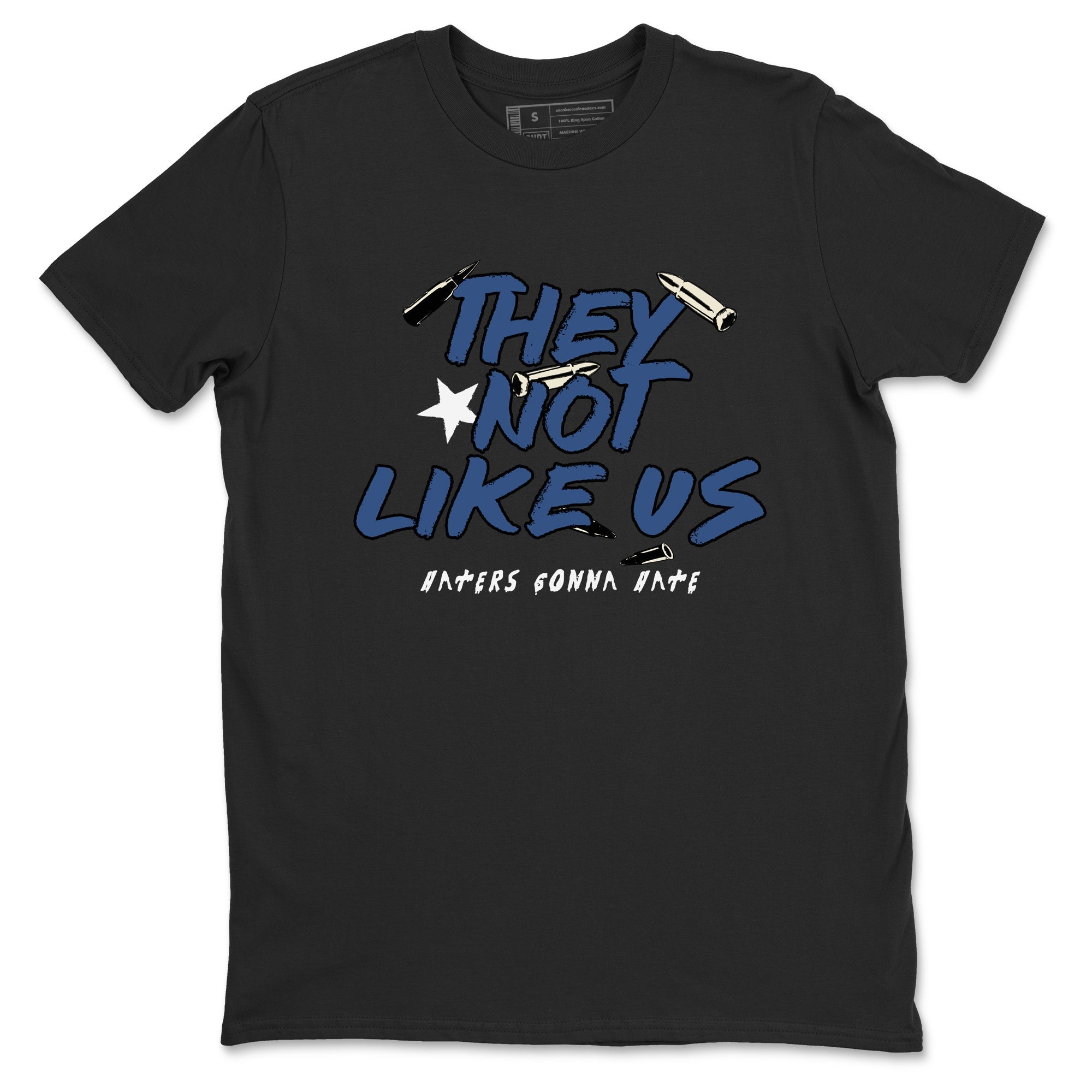 They Not Like Us snkmatch Tees - Air Jordan 3 A Ma Maniere x Diffused Blue